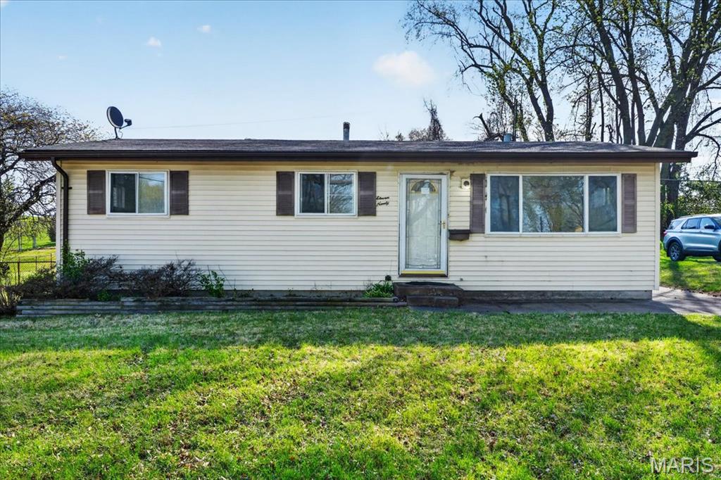 Property to be sold AS-IS. Seller to do no repairs or inspections including governmental inspections. Here is your chance to own a darling fixer upper in the heart of Florissant. This 3 bed 1 bath beauty is waiting for it's new owner. There is a newer furnace and ac unit along with pvc plumbing some of big ticket items are already taken care of. The windows are older and electrical panel needs to be updated. Not sure what the age of the roof is but nothing is leaking and appears to be in good working order. There are beautiful hardwood floors throughout. It even comes with free pink tile in the bathroom! This would make a great fix and flip or cash flowing investment property for the savvy investor. Schedule a showing today as this one probably won't last long. Refer to ShowingTime for showing instructions.