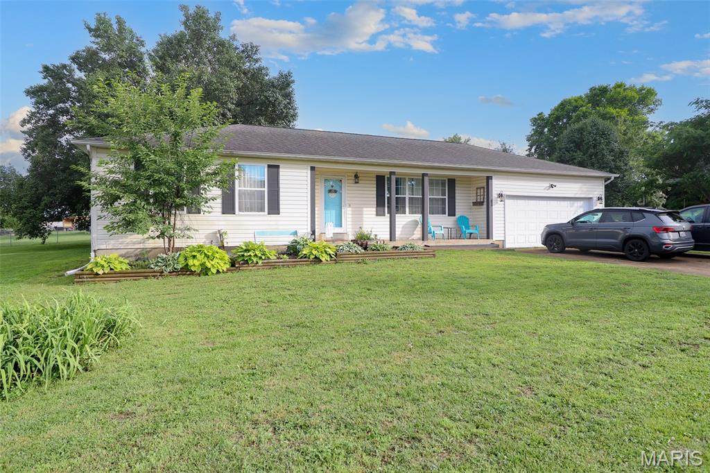 MOTIVATED SELLERS! Great location! Just in time for summer. Check out this 3-bedroom, 2 bath, 2 car garage ranch style home with fenced in backyard with a pool.   Home features eat in kitchen, master suite with full bath and main floor laundry.  Walk out to the backyard and enjoy your days relaxing on the large deck surrounding the pool.  Solar panels installed providing a peace of mind knowing you will have lower electric bills!  Home is located on a dead-end cul-de-sac and less than a mile from the city park.