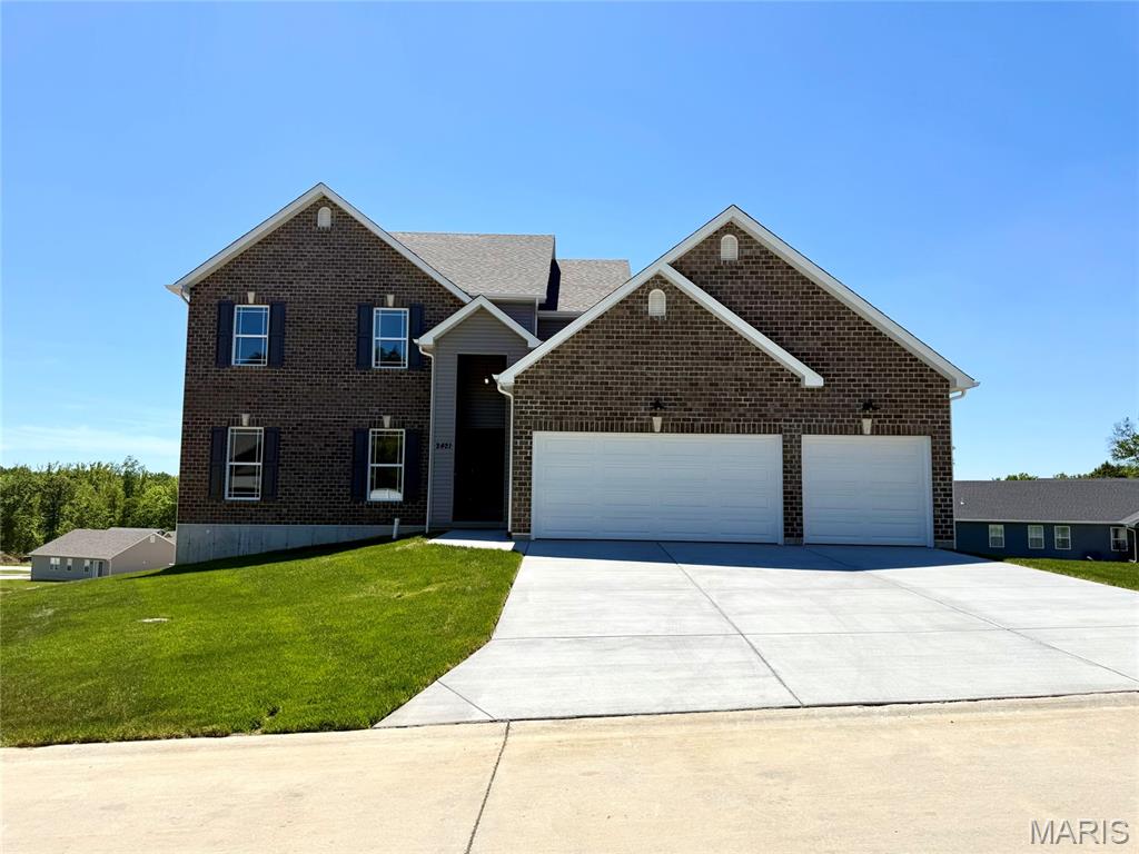 READY TO MOVE IN - 4 bed / 2.5 bath 1.5 story home.  Hurry to choose your lot today. Many lots back to common ground or other large lots or tracts of land.  Many walkout and many level lots. Lots of quality STANDARD FEATURES such as Architectural Shingles, Stainless Steel Appliances, 6lb Rebond Padding, Painted trim, Covered Facia and Soffits, Grids in Front Windows, Panel Door options to choose from, Sodded entire yards where disturbed, Boundary Survey by builder, plus much more.   Price shown is base price. Photo is similar home & may show optional features.