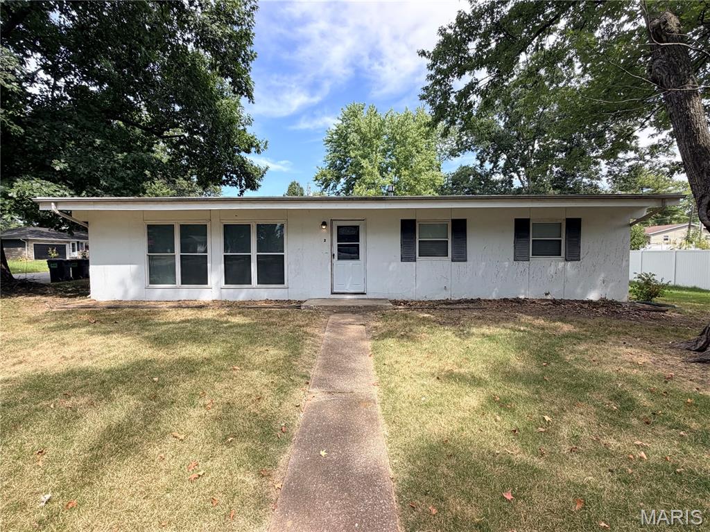Amazing opportunity for an Investor or rehabber!  Home has excellent open floorplan, with vaulted beamed ceilings, spacious kitchen, 3 bedrooms and 2 full baths, all on a corner lot!  Property being sold AS-IS, where is. Needs kitchen, repair of subflooring, some bath fixtures, may need some HVAC repair. Bring your vision and see the potential this home has!  Serious, qualified buyers and investors with CASH or pre-approved Conventional financing only!