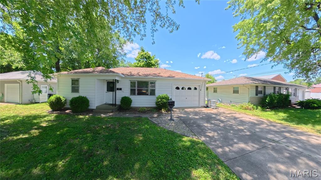 Charming and completely move-in ready! This renovated 2 bedroom, 1 bathroom home offers updates throughout and sits on a quiet street with the added convenience of a 1 car garage. Step inside to find new luxury vinyl plank flooring in the living room, kitchen, and bathroom, along with brand new carpet in the bedrooms. Updated light fixtures and matching accessories create a fresh, modern feel throughout the home. The kitchen features new countertops paired with quality Scherich cabinetry, with matching cabinets in the bathroom for a cohesive look. You’ll love the abundance of closet space and storage options rarely found in a home this size. Additional recent improvements include a newly installed power service to the house for added peace of mind. This home is clean, updated, and ready for its new owner!