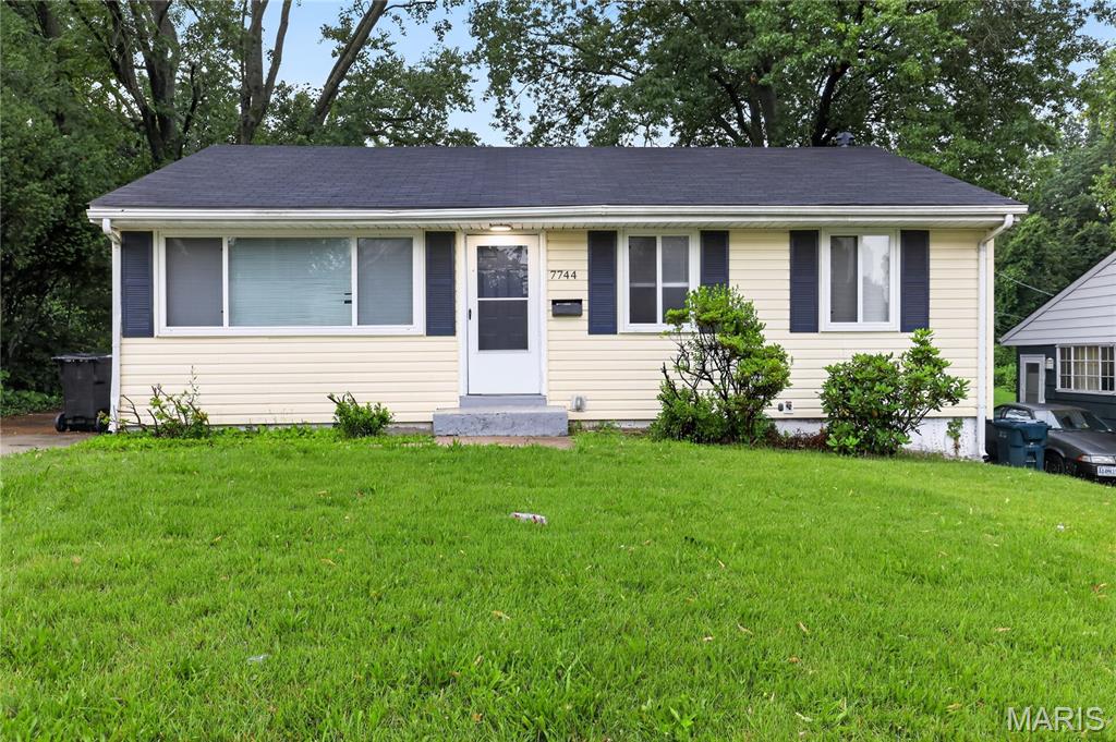 Welcome to 7744 Ellington Dr, a 3 bed 1 bath home located in the heart of St. Louis County within the 63121 area. This property offers a comfortable residential setting with convenient access to major highways, schools, shopping, and everyday amenities. Situated on a quiet residential street, the home benefits from a neighborhood environment that balances accessibility with a sense of privacy.

The interior layout provides a functional flow suitable for a variety of living arrangements, with well-proportioned rooms and natural light throughout. The living areas offer flexibility for both relaxing and entertaining, while the kitchen and dining spaces are positioned to support daily convenience. Bedrooms are designed to provide comfortable retreats, and the overall floor plan allows for efficient use of space.

The exterior setting features a manageable yard space with potential for outdoor enjoyment, gardening, or customization based on the owner’s preferences.