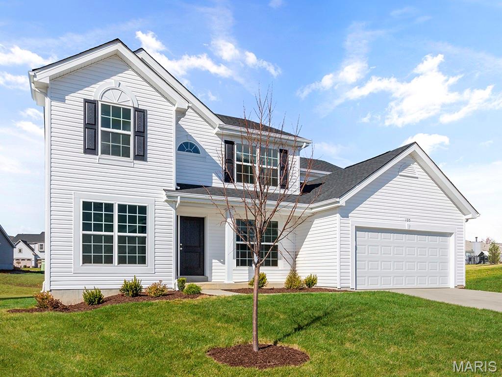 New McBride Homes’ Sequoia 2 story 4BR 2.5BA is move in ready now! Walkout homesite! Walk into a two-story foyer edged by formal living & dining rooms. Enjoy a spacious family room with window wall, bright breakfast area with pantry & sliding glass door to backyard. The kitchen has beautiful quartz countertops, Benton Sarsaparilla 42” tall cabinets, island w/breakfast bar, & GE stainless-steel appliances. The main floor has a powder rm, laundry, 6’ windows, & wood laminate flooring. Upstairs the primary suite w/large walkin closet & private bath featuring walkin shower, corner tub, double vanity. Plus 3 extra bedrooms & hall bath. Dual zone HVAC, 6 panel interior doors, upgraded fixtures, ¾ bath rough in at LL & more! The Highlands onsite amenities include two playgrounds, community pavilion and sports court with convenient access to local attractions. Enjoy peace of mind with McBride Homes’ 10 year builders warranty and incredible customer service! Similar photos shown.