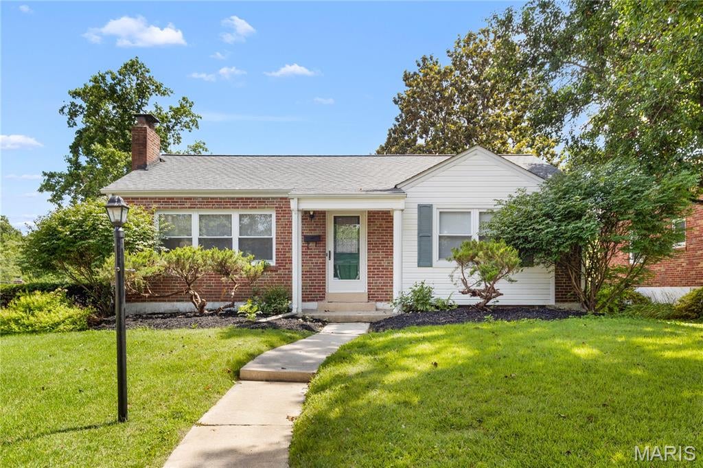 Smart design makes every square foot count in this move-in ready Webster brick ranch. This house provides super functional floor plan with excellent flow from the second you walk in the front door. Both bedrooms are comfortably sized, and include plenty of closet space, a functional dining room and convenience and plenty of storage for your exterior needs and with the sizable unfinished basement you won’t be short on storage space. You will love being immersed in quintessential Webster living, residents note some of their favorite things about the community is seeing neighbors out walking or bopping around Webster on their bikes and golf carts. This home is less than a mile from Hixson Middle School, Webster Rec Complex and Pool, Southwest Park, Freddie's Market, Off Elm Cocktail Bar, Bagel Union, and Sylvie Dees Ice Cream. And soon, a new sidewalk on Elm will connect you straight to Glendale (project slated for 2027)