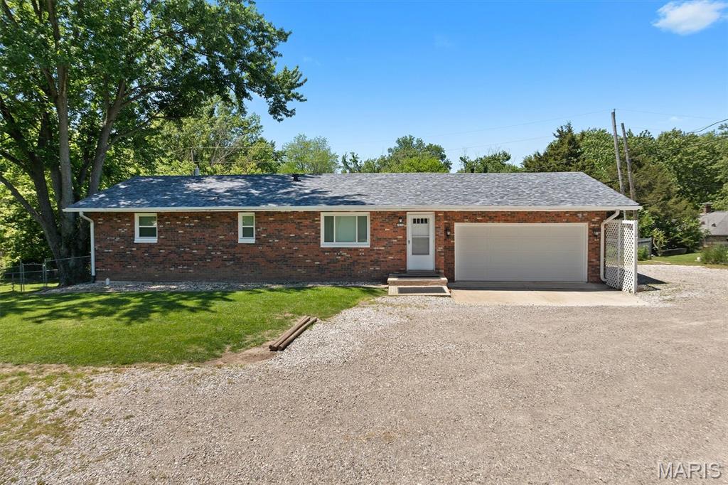 Check out this great ranch home tucked back off the main street.  So many updates including roof, gutters and HVAC in 2025; garage door and sliding patio doors a little over a year old; flooring, windows, paint and plumbing for the washer and sump pump in the last 5 years. Fenced back yard with a double gate for lawn mower access. So much house and a finished walk-out basement!  Check it out today with your favorite Realtor!