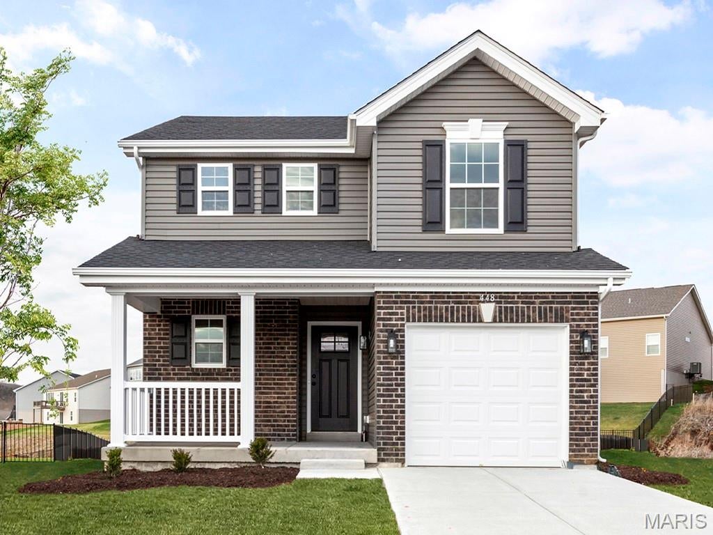 Pre-Construction. To Be Built Home ready to personalize into your dream home! LIST PRICE and PHOTOS are for 2BR, 2.5BA + loft St. James two story. Pricing will vary depending on various interior/exterior selections. This home features an open floorplan w/a spacious family room w/ lots of natural light that opens to the dining room & kitchen. Kitchen includes plenty of cabinetry, plus optional breakfast bar for additional seating. Upstairs features master bedroom w/ walk in closet & private bath, plus extra 1 or 2 bedrooms (or loft), full bath, & laundry area. One car garage, main floor powder room, soffits & fascia, & more! Additional choices include bay windows in family room or dining room, fireplace, & luxury master bath. Enjoy peace of mind with McBride Homes’ 10 year builders warranty & incredible customer service! Highlands by McBride Homes, off Hwy 72, is a master-planned community featuring 2 playgrounds, a pavilion, sports courts near dining & entertainment. Display photos shown.