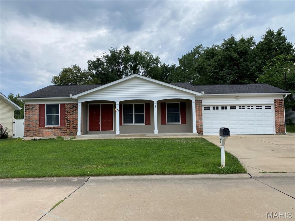Instant equity in a great home in a great location! Priced well below market. Bring your paint brushes and vision. 3 bedroom, 2 bath ranch in St Peters on street near quiet culdesac. Driveway is extra wide with gate to allow easy access to fenced back yard and plenty of room for your toys. The back yard features a large covered patio, perfect for outdoor entertaining or hanging out, and a level back yard to play in. This home just needs a little tlc and some sweat equity to make it your own. Home being sold as-is. Buyer may obtain inspections for due diligence. Cash or conventional financing. Broker-owned.