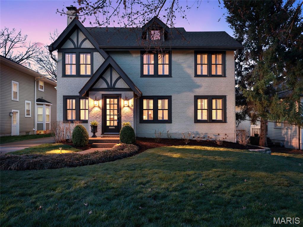 Quintessential Glendale home!  Circa 1928, this stunning English Tudor is magnificent in its character, beauty and modern finishes. Lovingly renovated by Agape Construction, this classic features 4 bedrooms, 4 baths and gleaming hardwood floors throughout. Situated in the heart of Glendale, the beautifully appointed home is the perfect synergy of convenience, charm and community. Pride of ownership is evident from meticulous landscaping to the updates and overall maintenance. As you enter through the foyer, you'll notice the striking aesthetics of the living room and dining rooms flanking the entrance. An office sits just off the dining room, featuring built-ins and a window seat, offering an ideal spot for working from home. The heart of the home, the large kitchen, offers white cabinets, copious storage, Cambria quartz counters, high-end stainless appliances and recessed lighting. The kitchen is open to the enormous hearth/family room with the stone (gas) fireplace, providing the perfect space for family living and entertaining.  A large breakfast/dining room, a half-bath and a mud room with direct access to the backyard further enhance this area.  Upstairs, you will find the enormous primary suite, with unique moldings, tray ceiling, dressing room and walk-in closet, complete with custom shelving. The ensuite primary bath offers the ultimate in spa relaxation with soaking tub, double sinks and separate shower.  Three other large bedrooms, another full bath and a laundry room with skylight (and tons of storage, folding space) complete the second level. The lower level further expands the living space of this remarkable home. A deep pour in a portion of this basement allows for comfortable living and entertaining and also features built-in desks and a full bath, not to mention the abundant storage and a second laundry space! The fenced backyard continues the delight with a composite deck with string lights, oversized two-car garage, sprinkler system and plenty of space to play and entertain. Don't miss this Glendale beauty ... after all, you're not just buying a home; you're embracing a lifestyle!
