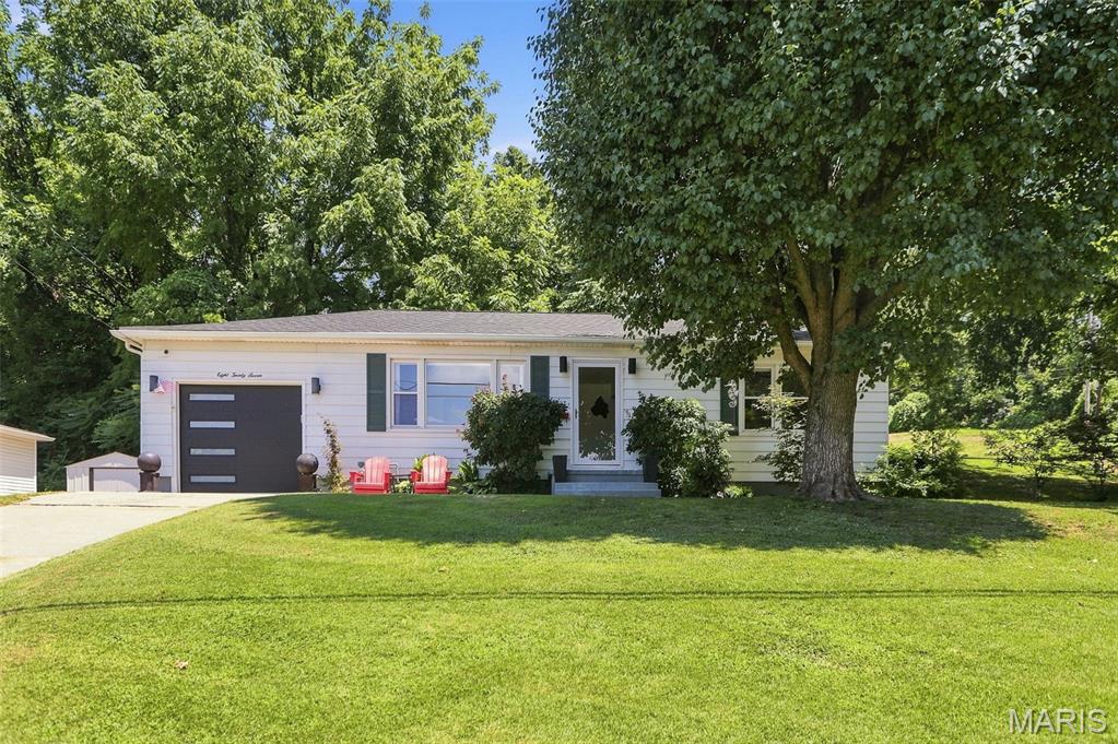 This adorable home is waiting for it's new owner! Many updates on this home. New roof, and HVAC. Newer hot water heater. All top of the line new appliances. This kitchen is perfect for the home chef! There is a gas range as well as a double oven. You will love the background lighting above all of the kitchen cabinets. Tons of storage in the kitchen as well. The bedrooms on the main level have plenty of closet spaces. The basement is partially finished and waiting for you to add your personal touch! There is a workshop room in the basement and all the shelving and work bench stay with the home. There is a bonus room and also a family room area in addition to the laundry room with newer washer and dryer that stay with the home. There is also a sump pump in the basement. There is a Generac whole house generator that has recently been serviced and comes with a transferable warranty. ADT security with cameras also stays. Make your appointment today! All furniture is negotiable as well as the riding lawn mower.  Home is under contract but we are welcoming back up offers, please continue to show!