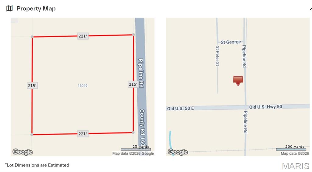 Subdivision St Joseph Estates - Land