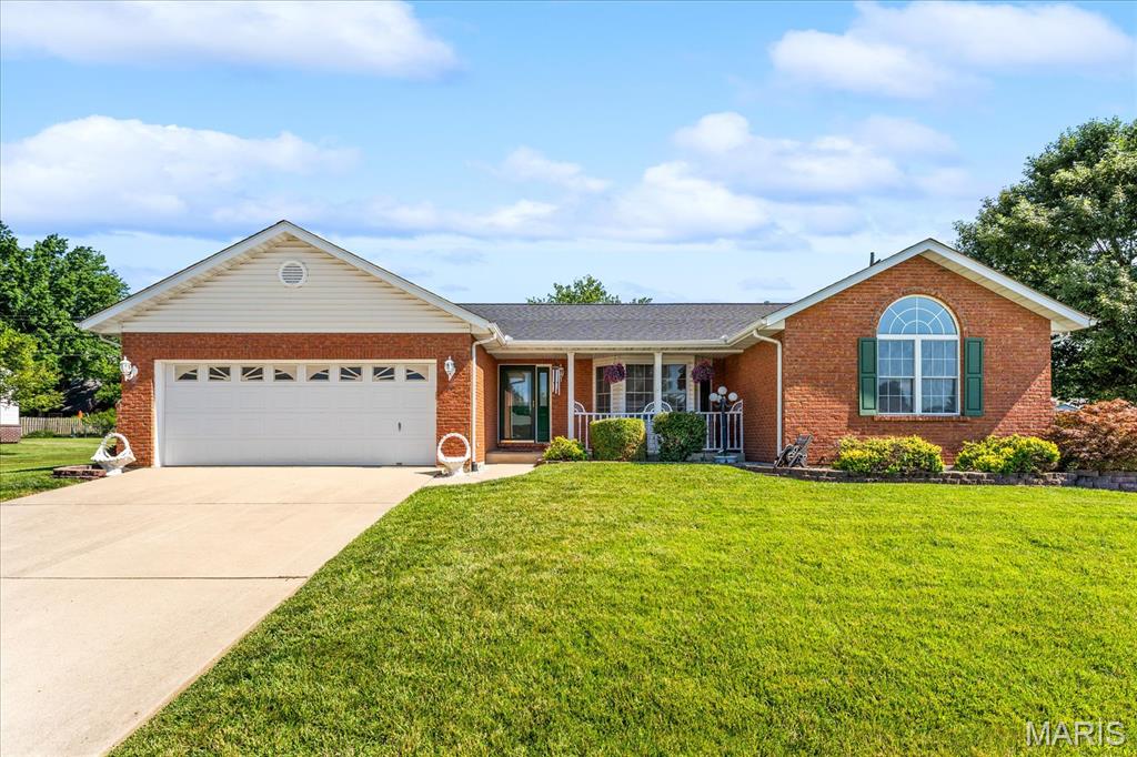 Welcome home to this spacious 4-bedroom, 3-bath ranch offering nearly 2,900 square feet of living space and endless potential! Situated on a beautifully maintained lot with a vinyl-fenced backyard, covered front porch, 2-car garage, and back patio, this home provides plenty of room both inside and out.

Step inside to find generously sized bedrooms, a functional layout, and an incredible all-season room that offers additional living space and the perfect place to relax year-round. While some of the home's finishes may be ready for your personal updates, it has been well cared for and provides a fantastic opportunity to make it your own.

The recently renovated basement is a standout feature, offering beautifully finished living space with additional bedroom, bonus room, a full bathroom with dual vanity, and plenty of room for entertaining, hobbies, or a growing family. Whether you're looking for extra space to spread out or a home with room to build equity through your own cosmetic touches, this property checks all the boxes.

Recent updates include a new roof (2024), hot water heater (2025), and HVAC system (2019), providing added value and peace of mind for the next owner.

With large bedrooms, multiple living areas, a fenced backyard, and nearly 2,900 square feet of living space, this home offers a rare combination of size, functionality, and value. Schedule your showing today and see all the possibilities this home has to offer!