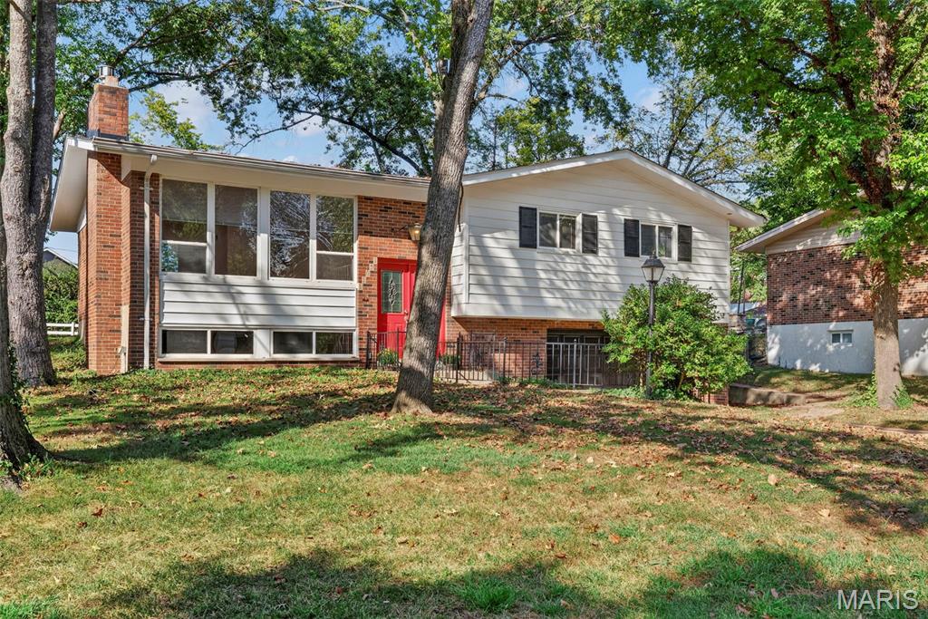 Welcome home! Tucked away on a cul-de-sac in Lindbergh Schools and very close to Grants Farm and Trail!  This 3-bedroom, 3 bath home has been very well maintained over the years and is ready for its next owner to come in and make it their own. Step inside to a spacious living room offering tons of  natural light. The newly refinished hardwood floors immediately catch your eye. The living room opens into the bright dining room, with the eat-in kitchen just beyond, creating an easy flow for everyday living and entertaining. Continue down the hall where you’ll find all three bedrooms, including the primary suite with its own private full bathroom. The beautifully refinished hardwood floors continue throughout the bedrooms, tying the entire main level together; Just off the kitchen, step outside onto the deck overlooking the level backyard. There’s plenty of room to spread out, whether you’re grilling and entertaining on the deck, letting the dogs run, adding a playset, or simply enjoying having a backyard with usable space; Downstairs, new laminate flooring gives the lower level a fresh start and adds even more usable space to the home. With three baths between the main and lower levels, there’s plenty of flexibility for additional living space, a home office, workout area, or whatever works best for you. The oversized 2-car garage is another standout, offering tons of room for parking, storage, tools, hobbies, or a workshop, while the long driveway provides plenty of additional parking. Some of the bigger-ticket improvements have already been taken care of, including a new architectural shingle roof, new electric panel, refinished hardwood floors, and new lower-level flooring in 2026.  This is a great opportunity to get into the Lindbergh School District at an approachable price point, move right in, and continue making updates and improvements as you live there to earn some quick equity. Start with a solid, well-maintained home and make it yours along the way. Seller is also offering a 1 year Choice Home Warranty and Home has already passed St. Louis County Occupancy!!!   Schedule your showing today or join us for the Grand Open House on Thursday, 9/24, from 4:30–6:30 PM!  You will not want to miss this one!!
