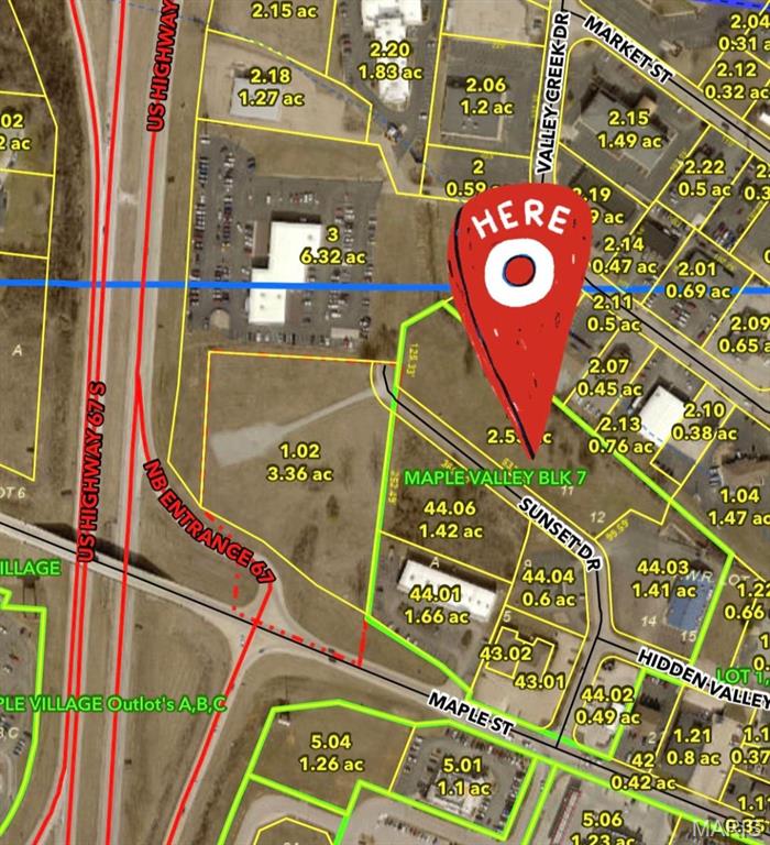 Amazing commercial opportunity in Farmington.  This 2.53 acre tract is a prime building location for any developer looking to invest in our booming community. Do not let this slip through your fingers before it's gone!