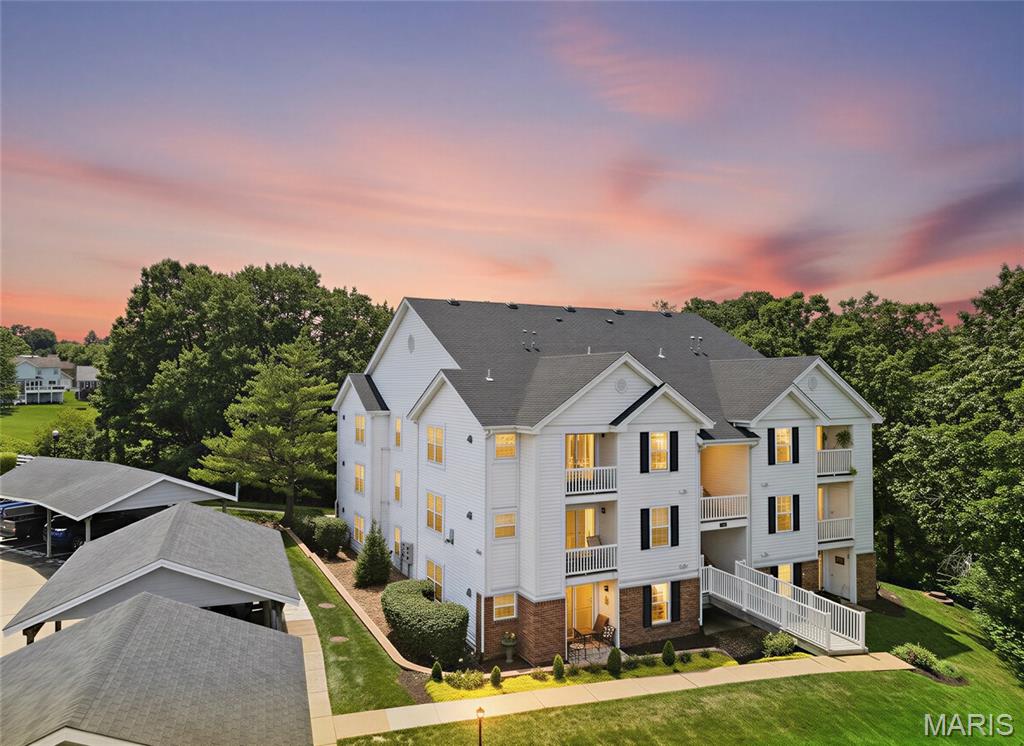 Looking for a turn-key, GROUND FLOOR,  maintenance free living? Look no further, this is the one for you! Enjoy breathtaking lake views from this desirable ground-floor, accessible, wheelchair accessible entry, end-unit condo, perfectly positioned among lush landscaping and abundant wildlife for a peaceful, nature-filled setting.
Step inside to an updated 2023 kitchen featuring granite countertops, crisp white shaker cabinetry, 36 " doorways, and stainless steel appliances. Recent improvements include stylish luxury vinyl flooring throughout, light fixtures, front door, patio sliding door, and fresh paint throughout creating a bright, modern interior that's move-in ready.
The spacious primary suite offers a graciously sized bedroom, walk-in closet with a custom organizer, a beautiful vanity with vessel and walk-in shower with grab bars for your safety. A second full bath features a tub/shower combination with a tile surround, built-in niche, and an attractive vanity. You'll also appreciate the convenience of in-unit laundry, a private storage room for all your extra belongings, and a reserved covered parking space (#398). No stairs entry from parking area. 
Unwind on your private patio while enjoying tranquil lake views and the beauty of the surrounding landscape. This low-maintenance community offers exceptional amenities, including two swimming pools, tennis courts, a playground, and a stocked fishing lake, providing the perfect blend of recreation and relaxation.
Conveniently located just minutes from shopping, restaurants, parks, and everyday amenities, this unique condo offers comfort, style, convenience, and carefree living in one of the area's most desirable communities.