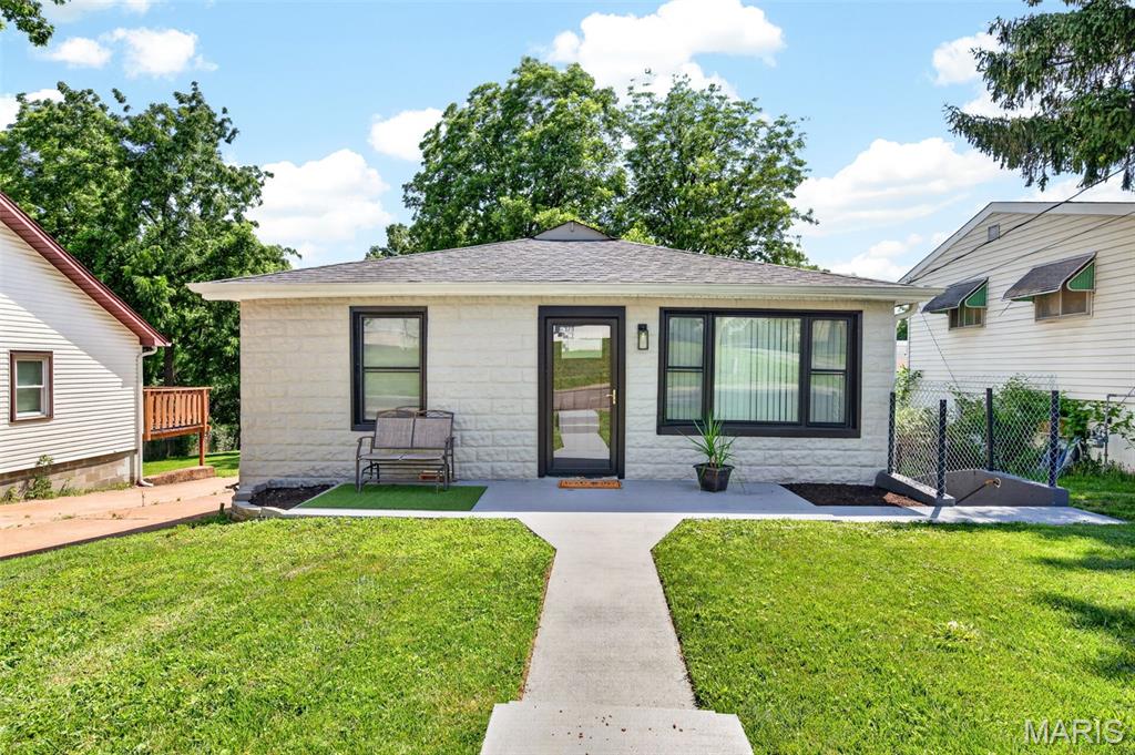 Welcome home to this beautifully updated 4-bedroom, 2-bath residence offering the perfect blend of comfort, style, and versatility. With three bedrooms conveniently located on the main level and an additional bedroom in the finished lower level, this home provides flexible living space to fit a variety of lifestyles.

Step inside to discover a wide-open floor plan with an inviting interior filled with natural light, modern finishes, and thoughtfully designed spaces for both everyday living and entertaining. The heart of the home is the beautifully updated kitchen, featuring stylish cabinetry, sleek quartz countertops, stainless steel appliances, and ample prep space. This home has over 1892 square feet of finished living space, and that doesn't count the sunroom.

One of the home's standout features is the glorious sunroom—a bright and relaxing retreat perfect for enjoying your morning coffee, reading a book, or gathering with family and friends. The sunroom seamlessly connects to the finished lower level, where you'll find a spacious recreation room complete with a wet bar and refrigerator, creating the ideal setting for game nights, movie marathons, or hosting guests.

The lower level also includes a private fourth bedroom and a tucked-away bonus room that would make an excellent home office, gaming room, hobby space, or study area. 

Additional conveniences include a dedicated laundry area with the washer and dryer included, generous storage space, and move-in-ready appeal throughout the home.

Offering multiple living areas, flexible spaces, and exceptional entertaining features, this home is ready for its next chapter. Conveniently located near Jefferson Barracks Park, highways, restaurants, and local parks, this home combines modern updates with an unbeatable location. A rare opportunity to own a fully renovated ranch—move in and enjoy. Schedule your private showing today! Municipal inspection completed and ready for its new owner. Would take a backup offer.