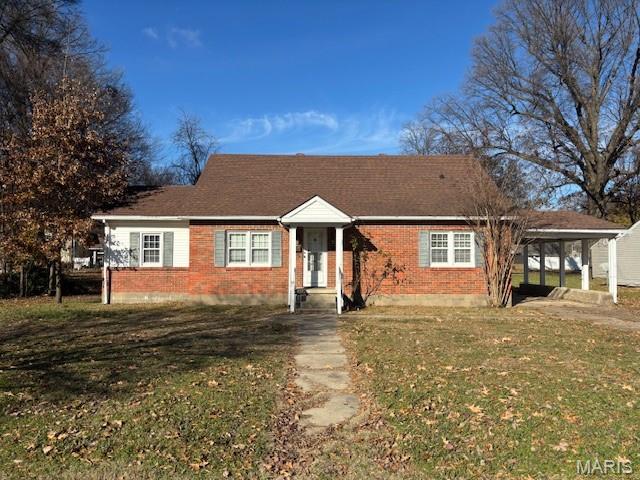 This home has 4 bedrooms and 2 baths in the 1831 square feet. 2 bedrooms and a bath on each floor. This is the right size house for a growing family or even an older couple with children that come occasionally. Perhaps you are single and need an office. This home is perfect for you. It is quite versatile. This home is being repainted, cleaned and prepared for th3e buyer. Hardwood floors are still in the process of being redone. Put this on your short list and see it soon, because it will disappear quickly.