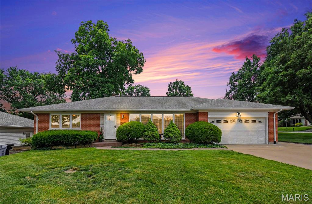 Nestled on a beautiful corner lot in the highly sought-after Pebble Hill neighborhood of Affton, this well maintained, spacious ranch offers the perfect combination of comfort, updates, and room to spread out. With more than 1,700 square feet on the main level, 3 bedrooms, and 2 full baths including a private primary suite, this is the kind of home that rarely comes available in such a desirable location.  From the moment you arrive, you’ll appreciate the pride of ownership throughout. Inside, generous living spaces are filled with natural light and designed for both everyday living and effortless entertaining. The kitchen has been thoughtfully updated with newer countertops, cabinets and backsplash, creating a fresh, timeless look that blends seamlessly with the home’s inviting feel.  Both bathrooms have been tastefully updated and the wood floors on the main floor just gleam!  The finished lower level adds an incredible amount of additional living space, offering a large recreation room and a pool table that stays—making it the perfect spot for game days, movie nights, hobbies, or gathering with friends and family.  Outside, the corner lot provides wonderful curb appeal, while the newer driveway (with drain) and widened sidewalk along the driveway adds convenience and accessibility. A spacious two-car garage and numerous updates and maintenance throughout the years provide peace of mind for the next owner.  Other notable improvements include an updated air conditioning system (2013), newer roof (2018), gutter guards, updated front entry and storm doors, radon mitigation system, and kitchen enhancements. Located in one of Affton’s most established and popular neighborhoods, this home offers the space, updates, and location today’s buyers are searching for.  Don't miss it!