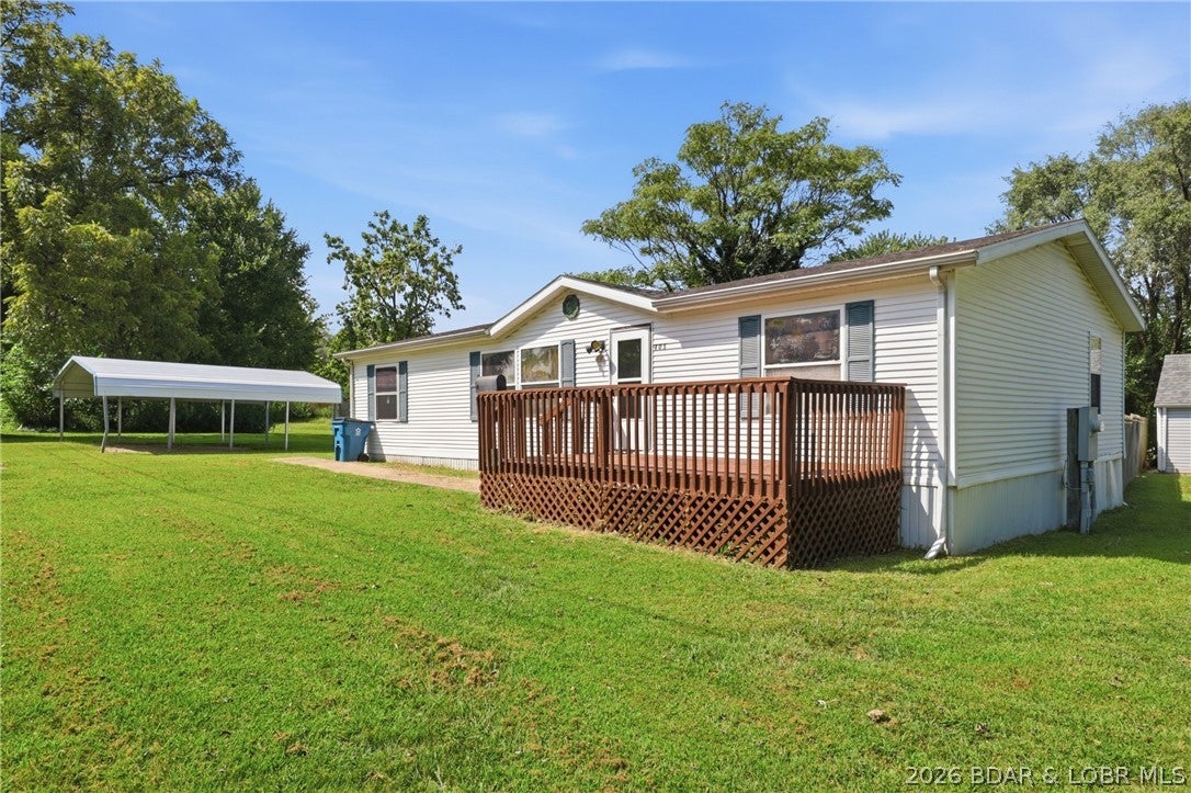 There’s something special about finding a home that feels comfortable, welcoming, and easy to make your own. This 3-bedroom, 2-bath manufactured home offers 1,296 square feet of inviting living space with a practical layout designed for everyday life.

Step outside and enjoy both a front and back deck, giving you the perfect spots for morning coffee, summer grilling, or relaxing in the evening after a long day. The carport adds the convenience of covered parking, while the manageable property makes homeownership a little easier.

Conveniently located in Eldon, you’ll be just minutes from schools, shopping, restaurants, parks, and everything you need around town. Whether you're searching for your first home, looking to simplify, or wanting a place to put down roots, this home offers an affordable opportunity to make it yours. Come take a look and imagine what your next chapter could look like here!