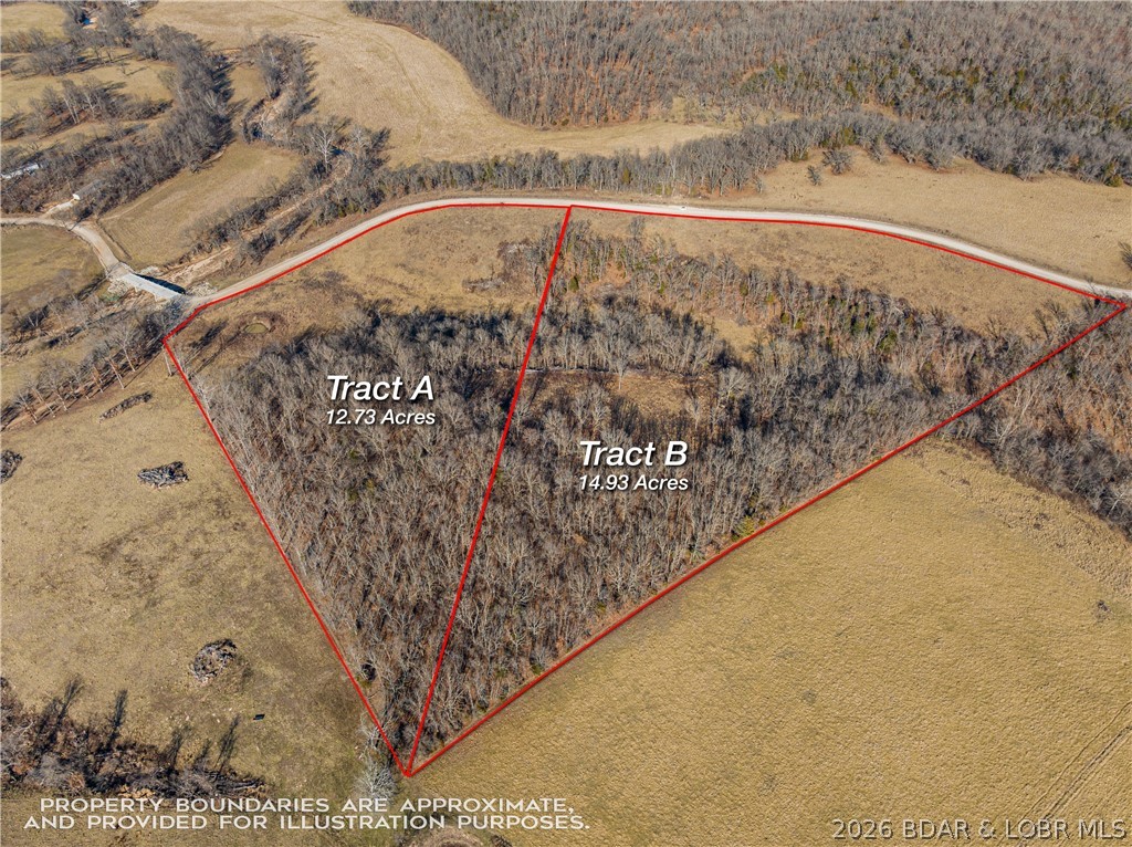 14.93 acres located in Camden County. Just 15 minutes to Camdenton. This tract is perimeter fenced (except along the shared boundary with Tract A) and includes gated access. The property consists primarily of pasture and pockets of timber and is surrounded by established grazing ground, creating a cohesive agricultural setting. Whether for livestock, recreation, or a future homesite, this tract offers space and functionality in an area known for agricultural use and open ground. Also available as part of the full 27-acre combined offering (MLS 3584128) for buyers seeking a larger, connected footprint.