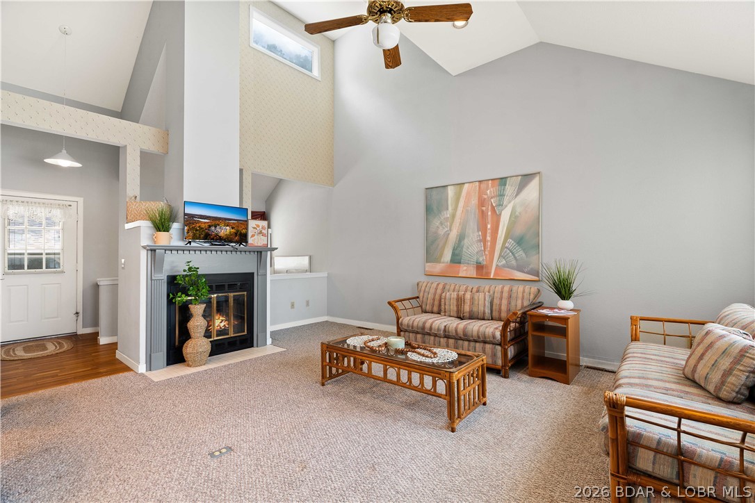 Turn-key lake living with an unbeatable location by both land and water! This 2 bed, 2.5 bath condo at Breakwater Bay offers everything you need to start enjoying Lake of the Ozarks from the first day. Two-level floor plan provides a functional layout with plenty of room to relax, while the 12x32 boat slip with hoist sits directly in front of the unit for effortless access to the water. Even better, the sale includes the boat, making this a true move-in-and-enjoy opportunity. Take in the incredible main channel views from your deck and experience why Breakwater Bay remains one of the most sought-after condo complexes at the lake. Residents love the outstanding amenities, beautifully maintained grounds, and the convenience of a covered parking space. Whether you're looking for a weekend getaway, investment property, or full-time residence, this unit checks all the boxes. Located at the 22 MM in the heart of Osage Beach, you'll be just minutes from popular waterfront restaurants, shopping, golf, entertainment, and everything Lake of the Ozarks has to offer. Bring your suitcase, stock the fridge, and start making lake memories—this one is ready for its next owner to make it their own.