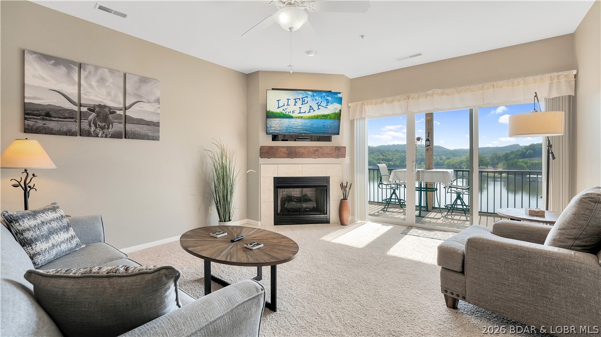 Welcome to lakefront living at its best! This beautifully maintained 2-bedroom, 2-bathroom condo in Cedar Heights is located at the 13 MM of the Big Niangua, offering stunning waterfront views and easy access to some of the Lake's best boating and recreation. Being sold turn-key, this condo is ready for you to start enjoying immediately or continue operating as a successful investment property. It has an established vacation rental history with strong rental performance, making it an excellent opportunity for both personal use and income potential. The property includes a coveted 10' x 24' boat slip, convenient elevator access, and access to multiple community pools, providing resort-style amenities for owners and guests alike. Whether you're searching for a weekend getaway, a full-time lake home, or a proven vacation rental, this Cedar Heights condo checks all the boxes!