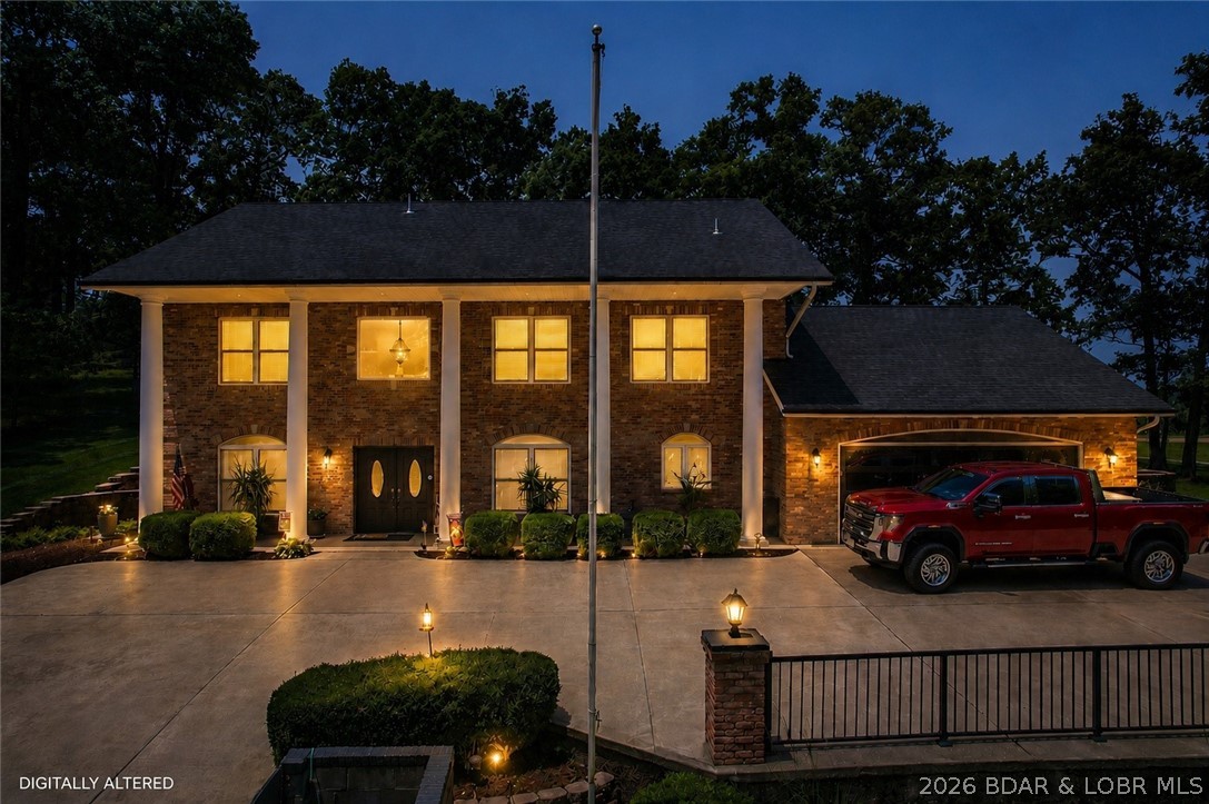 Some homes simply offer more room. This one gives you space to live, gather, and create memories for years to come. Set on over an acre in Horseshoe Bend, this 4,300+ sq. ft. home was designed for the moments that matter—from holiday dinners and game nights to quiet mornings with coffee and evenings around the firepit. The open floor plan welcomes natural light throughout, with scraped hardwood floors on the main level, cherry wood upstairs, two gas fireplaces, and multiple spaces to relax or entertain. Upstairs, the expansive family room, office, full bar, and deck access create a natural place to unwind or host friends and family. The generously sized bedrooms offer comfort and flexibility, while recent updates—including polymer siding with transferable warranty, roof, gutters with guards, garage door, carpet, paint, and dual HVAC systems—provide peace of mind. Outside, enjoy the new patio, custom retaining wall, firepit, sprinkler system, and plenty of room to make the backyard your own. With beautiful golf course views and a location just minutes from lake activities, shopping, and dining, this is a home built for both everyday living and life's biggest moments.