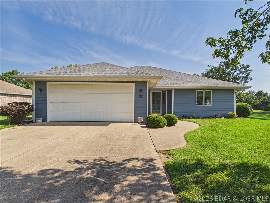 The owners have already moved and found their next home. The sellers are motivated, and they are ready to get this home SOLD! Bring an offer and make this your new home!  Don't wait—schedule your private showing today! This is your opportunity to enjoy easy, one-level living in this beautifully maintained golf course home in Indian Rock Estates. With nearly 2,000 square feet of living space, the home offers an open floor plan, abundant natural light, a cozy fireplace, spacious kitchen, and comfortable living areas designed for both everyday living and entertaining.
The private primary suite provides a relaxing retreat, while the additional bedroom and full bath offer flexibility for guests, a home office, or hobbies. Step outside to the patio and enjoy peaceful views overlooking the golf course.
The attached garage, level lot, and low-maintenance layout make this an excellent choice for full-time living, retirement, or a weekend getaway. Conveniently located just minutes from Lake of the Ozarks, marinas, shopping, dining, and entertainment, you'll have easy access to everything the area has to offer while enjoying the peaceful setting of an established golf course community.