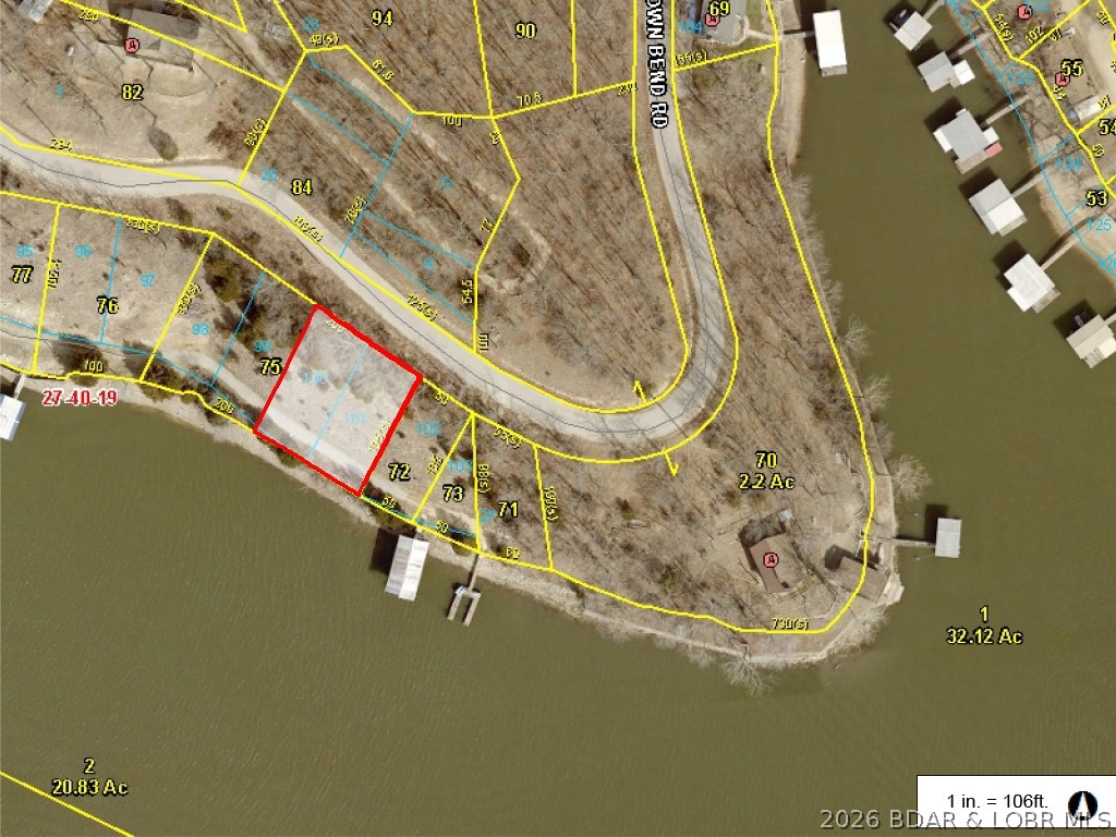 Looking for Lakefront lots with Private Road access, gentle topography, and a quiet cove location? Then come take a look at these lots on the 60 MM! These lots offer great views as well as cove protection making them the perfect opportunity to place your dream home on. Just seconds away from Brown Bend Public Access, Patriot's Point and more! Lots can be accessed by Pioneer Ln by lake front or by Brown Bend Rd at the top of the lots. Owner has spoken to septic company and states that there are options for different systems on these lots. Survey is on file and additional lots are available along the same road.
