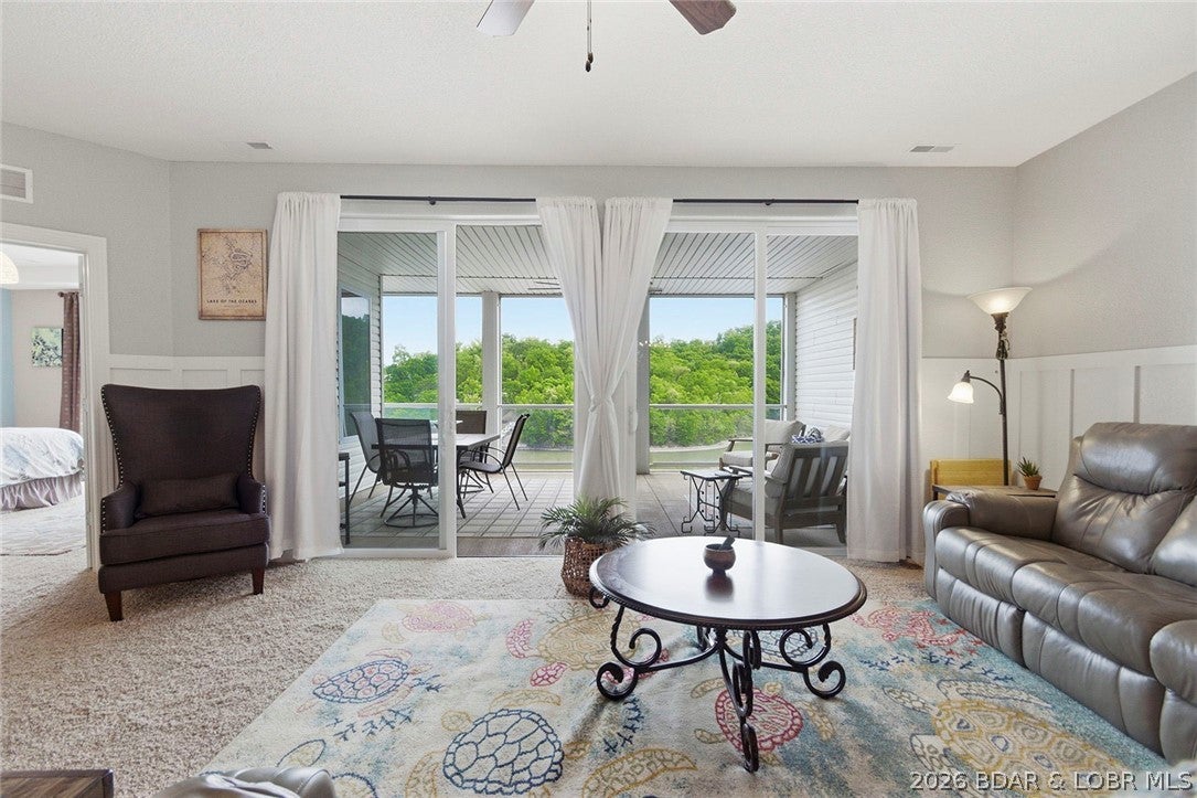 Here is an opportunity to purchase this 3-bedroom, 3-bath ensuite unit at the coveted Sunset Palms Condominiums. You will fall in love with the expansive main channel views from the lakeside Master Suite and screened in deck. This tastefully decorated unit comes furnished with a 10x28 boatslip and a 6,000-boat lift. A garage is available for extra $$$. Sunset Palms is a self-managed complex with very reasonable HOA fees and strong financials. Short term rentals are not allowed and pride of ownership shows here. This complex is fully gated and amenities include a lakeside Pool, Hot Tub, and Clubhouse. Make your appointment today to see this pristine unit in one of the most desirable complexes at the lake.