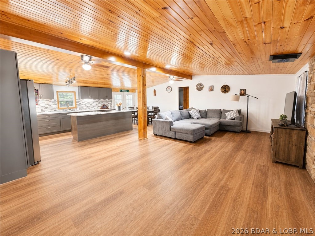 Experience peaceful country living in Warsaw, MO! This beautifully remodeled 3-bedroom, 3-bath home sits on 3.3 private acres, offering the perfect blend of comfort, space, and seclusion. Relax on the covered front porch and enjoy the quiet surroundings, or take advantage of the incredible 60' x 30' shop featuring a dedicated tool room and its own full bathroom. Whether you're looking for room to work, play, or simply unwind, this move-in-ready property has it all!