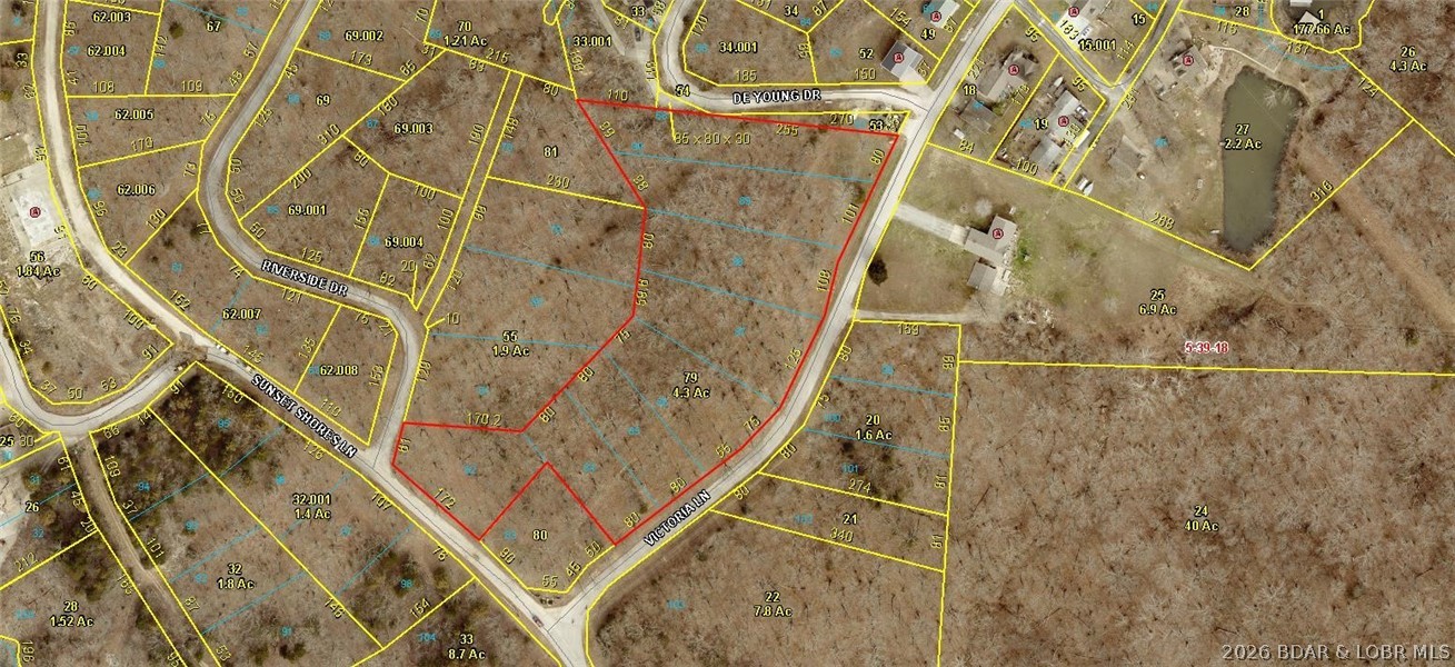 An exceptional opportunity to own 7 stunning lots, totaling 4.3 acres, in the highly sought-after Sunset Shores subdivision in Climax Springs. Nestled within a well-established community, these lots offer access to reliable community water & high-speed internet through COMO Direct Fiber Optic, ensuring both comfort & connectivity. For those looking for extra space, the HOA permits the construction of a custom shouse, as long as it includes a minimum of 1,200 sf of living quarters. This flexibility allows homeowners to design a dream space that includes a dedicated workshop, man cave, or additional functional areas. The peaceful & surroundings of Sunset Shores provide an idyllic setting for full-time living or a relaxing getaway from the fast-paced demands of city life. With ample space to bring your vision to life, these lots offer an incredible building envelope to create the perfect home or shouse tailored to your needs. And of course, the sunsets are always more breathtaking when experienced from the comfort of your home at Sunset Shores.