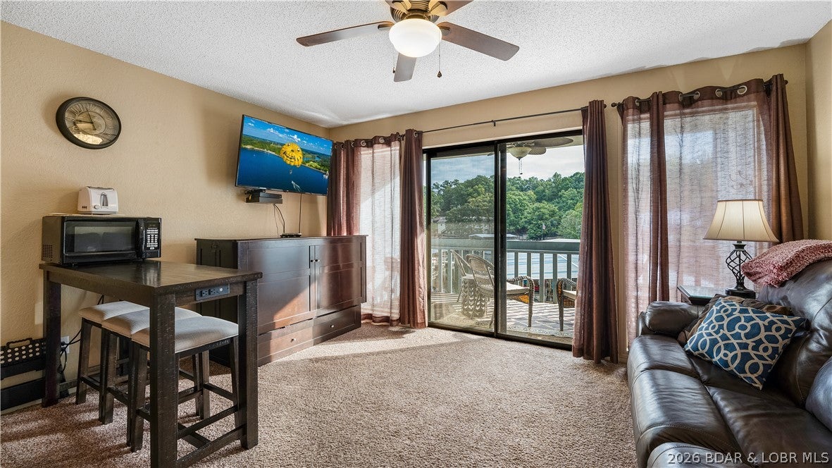 Don’t miss this well-maintained walk-in level 1 bedroom, 1 bathroom condo at Heron Bay Condominiums, ideally located at the 21MM of Lake of the Ozarks. This prime location offers convenient access to many of the lake’s most popular attractions by both land and water, making it perfect for relaxation and recreation. This turn-key unit includes a 10x24 ft. boat slip, all furnishings, décor, and electronics, allowing you to start enjoying lake life immediately. The open layout flows seamlessly to a walkout deck that provides a great space for outdoor entertaining or unwinding after a day on the water. Heron Bay is a well-established complex featuring a community pool, boat ramp, boat trailer parking, tennis courts, and more. Whether you’re searching for a weekend retreat, a full-time getaway, or a strong rental investment opportunity, this condo checks all the boxes for easy, enjoyable lake living.