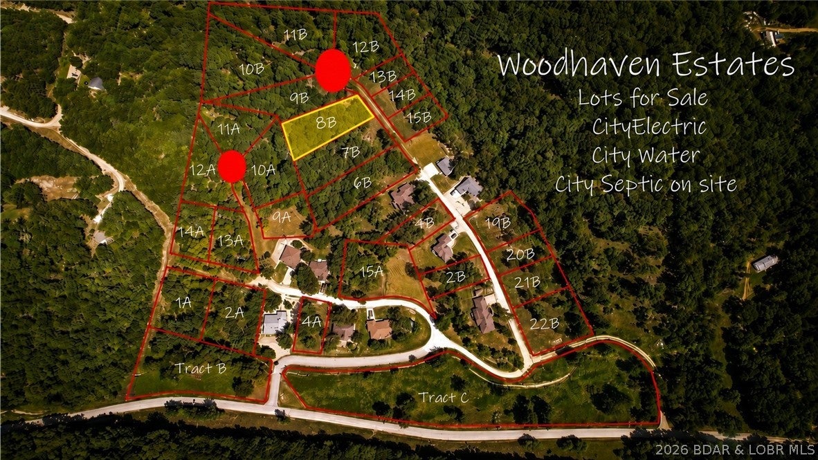 Now is your chance to get into Woodhaven Estates while this up-and-coming subdivision continues to grow! Located inside Laurie city limits and in the Camdenton School District, these available lots offer a great opportunity to build your future home in a convenient location close to the Lake of the Ozarks, shopping, dining and everyday amenities. City water and city sewer are available at the lots, making the building process that much easier. Woodhaven also has exciting plans for the future, including a playground and designated dog area, adding even more appeal as the neighborhood continues to develop. Bring your own building plans and secure your spot now before Woodhaven grows even more!