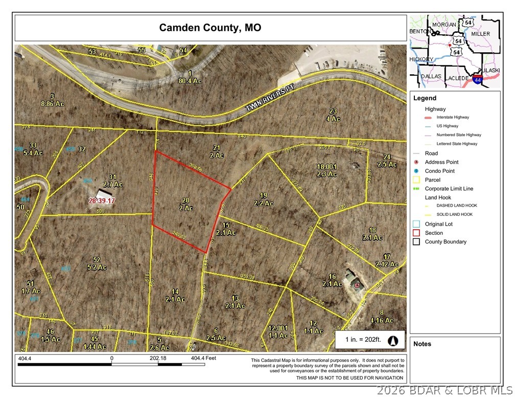 Nice building lot not far from Lake of the Ozarks and in Camdenton School district.