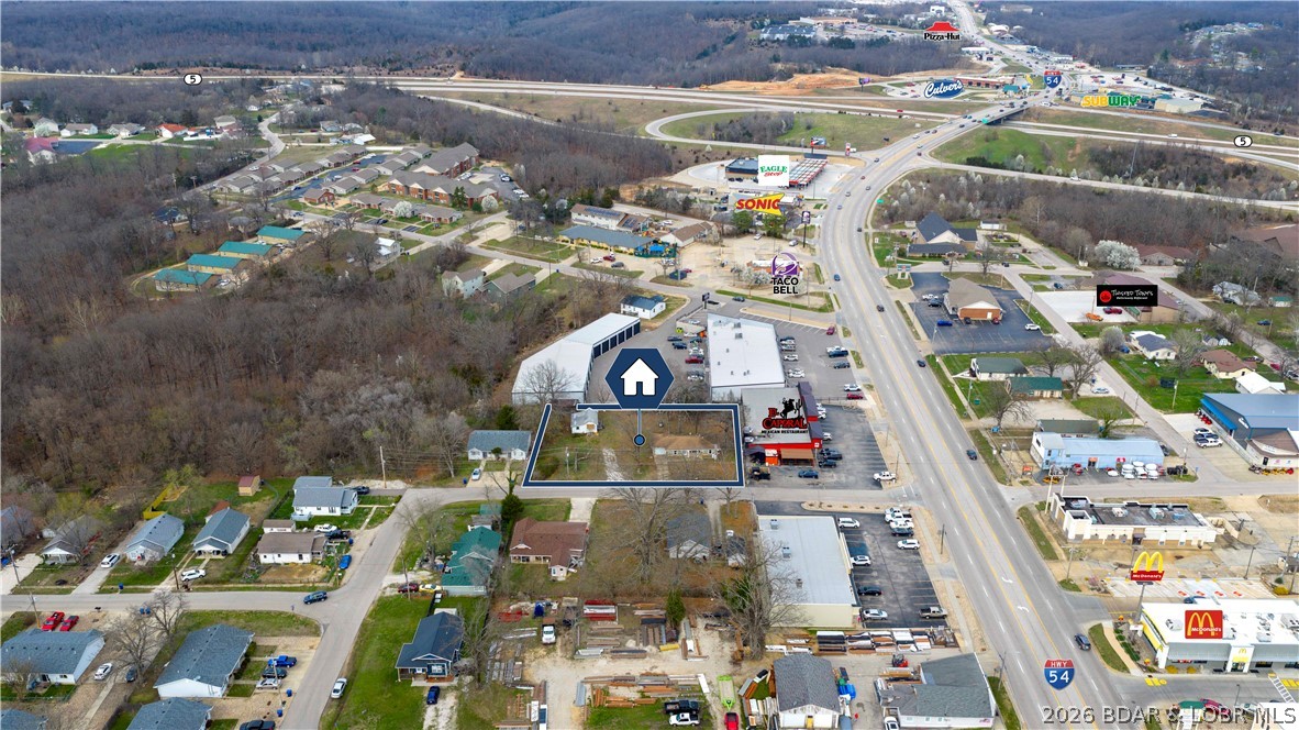 Commercial Property for Sale – Prime Location in Camdenton City Limits

Excellent commercial opportunity located within the city limits of Camdenton. This 0.60-acre flat tract zoned C-2 Commercial offers outstanding visibility and access along a high-traffic corridor, with an average daily weekday traffic count of 23,015 and average daily weekend traffic count of 23,268, according to the Missouri Department of Transportation, making it ideal for retail, restaurant, office, or service-based businesses.

Positioned in one of the fastest-growing commercial areas of Camdenton, the property is close to new restaurants, retail developments, and other established businesses. The level terrain provides an excellent building site with minimal site preparation needed, along with strong exposure, convenient access, and excellent potential for future growth.