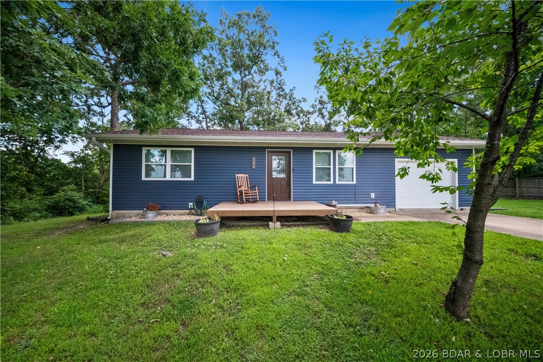 Beautifully renovated and thoughtfully updated, this charming 3-bedroom, 2-bath home offers the perfect balance of modern amenities and peaceful country living. Situated on approximately 1 acre just outside the Eldon city limits, this move-in ready property features 1,270 square feet of inviting living space. Extensive improvements completed within the past three years include luxury vinyl plank flooring throughout, a new roof, new central air unit, and all new kitchen appliances. The spacious yard provides scenic countryside views and ample room to relax or entertain, while the convenient location offers easy access to Eldon, Lake of the Ozarks, and Jefferson City.