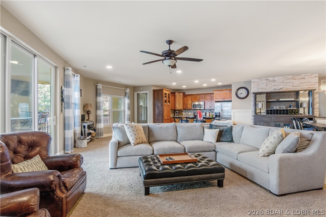 You won't find another condo with all of these wonderful attributes at this price point. Bella Sera is a top notch community and this unit is stunning. Small complex with only 20 units, no nightly rentals allowed and large floorplans! This place feels like a home but you get the beautiful community pool, a boat slip you don't have to worry about and no maintenance when you come to enjoy the lake. You even have 2 underground parking spots! How many condos have underground parking, yet alone 2 spots. Talk about convenience, park your car and take the elevator up to your unit. From there, walk in and you won't believe the size of this 3 bedroom, 3 bath showstopper. Nearly 2,000 sq ft and big living areas. The deck runs the entire length of the unit and is wedge shaped. You can see your 16X40 boat slip and 2 pwc spots with lifts which are all accessible without steps. This is a luxury condo at a bargain price. Many nice touches throughout the condo including tile floors, tile around tub in the master bath, a tiled walk in shower, beautiful wainscoting & stone interior accents. Unit comes completely furnished and really is a bargain considering all of the extra features it offers.