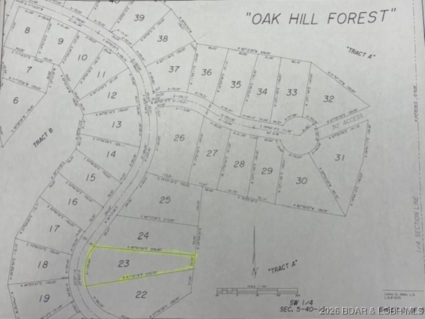 Prime spot for commuters or lake-goers near Highway 54.  This lot features a poured concrete foundation with a full basement and an attached 2-car garage. Located in a quiet subdivision between Eldon and Lake Ozark, it is a ready-to-Build site with water, sewer, and electric.  (Connections require a tap-in fee.)