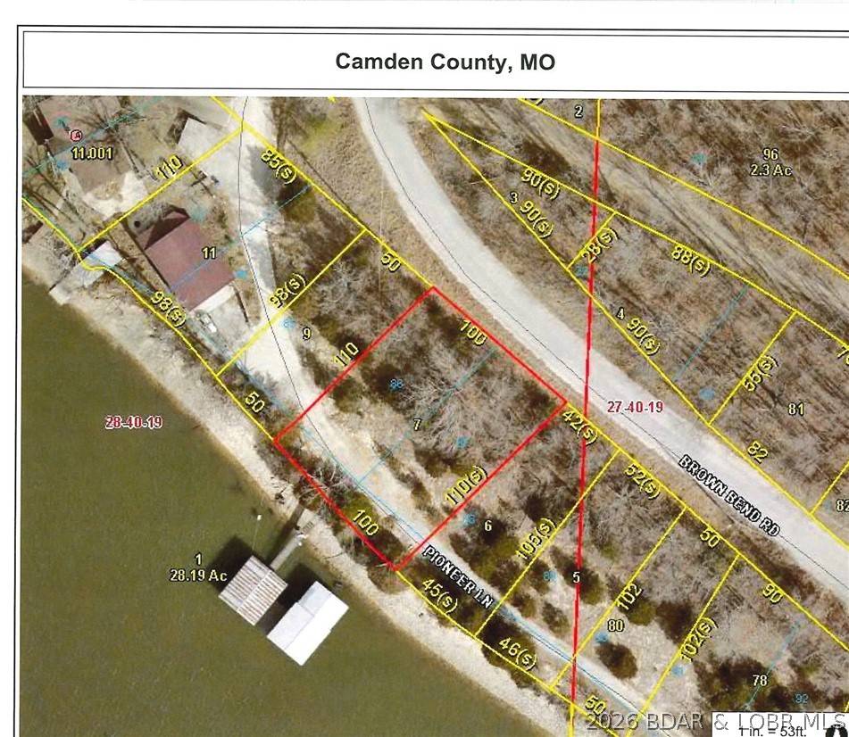 Looking for lots with no HOA, cove protection, and main channel views? These lots at the 61 MM are located in a quiet cove offering a great place to build a home, or just come enjoy everything the Lake has to offer. Public boat ramps are just around the mouth of this cove and restaurants and attractions are nearby! Owner has spoken to Septic company and states that there are different septic options available for these lots. Owner states that GIS lines are off and there are no docks in front of these lots.Lots can be accessed by Pioneer Ln at lake front or by Brown Bend Rd at the top of the lots.