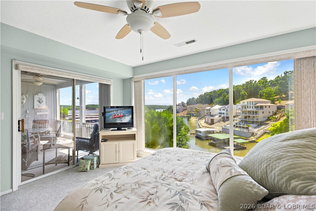 Welcome to lakefront living at its finest in the highly sought-after Regatta Bay! This beautifully furnished 2-bedroom, 2-bath condo offers the perfect blend of comfort, convenience, and stunning lake views. Enjoy easy access with a desirable walk-in floor plan, making everyday living and weekend getaways effortless. The open-concept living area flows seamlessly to the lakeside deck where you can relax and take in the breathtaking views of the Lake of the Ozarks. This turnkey condo includes a 10x30 boat slip, making it easy to get out on the water and enjoy all the lake has to offer. An additional storage closet provides extra space for your lake toys and gear. Conveniently located near popular waterfront restaurants and entertainment, you’ll be in the heart of the action while still enjoying the peaceful lakefront setting. Whether you’re looking for a full-time residence, vacation retreat, or investment opportunity, this Regatta Bay condo checks all the boxes!
