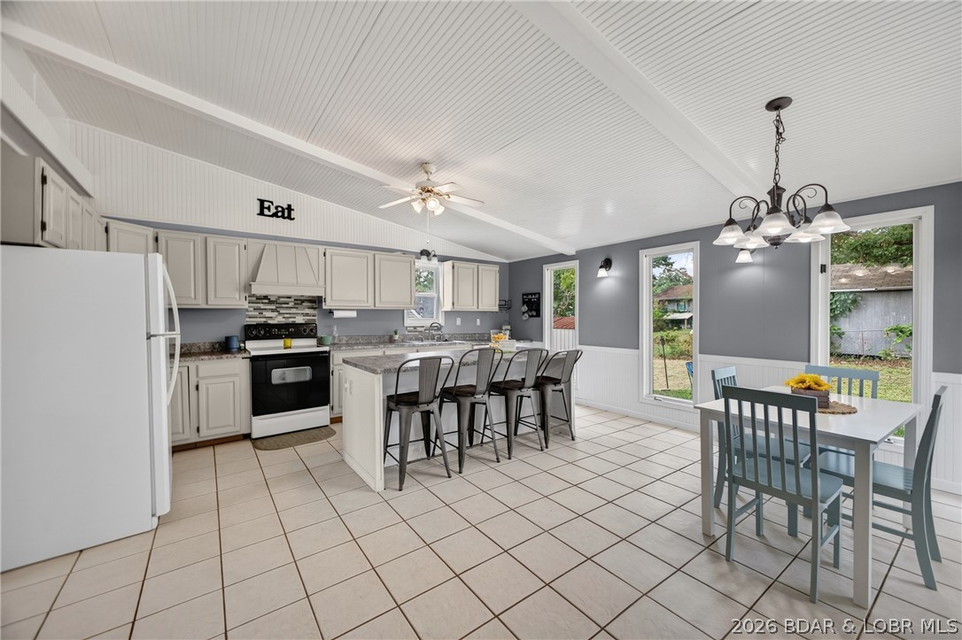 Welcome home to 131 Poplar St, featuring a massive, sundrenched kitchen that serves as the centerpiece of this move-in-ready home! Designed for entertaining, this oversized kitchen boasts endless counter space, abundant cabinetry, and massive windows filling the space with natural light. Offering just under 1200 sq ft of stair-free, single-level living space, this clean and manageable
2-bedroom, 1-bath layout flows seamlessly from the kitchen into a spacious living area. This is the ultimate starter home, active retirement spot, or low-maintenance downsizing move in Camden County.  Best of all, you are just a short walk to historic downtown Camdenton dining, local shops, and city events. Schedule your private showing today.