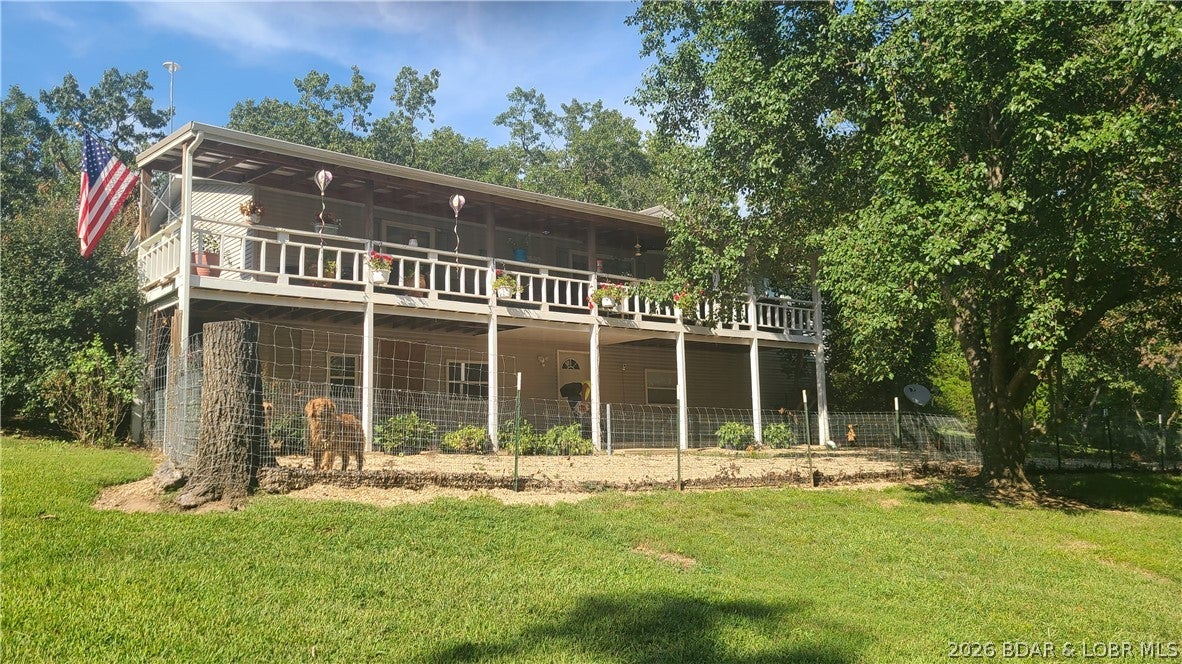 If you are looking for privacy and that country living, this is it! This 8.15 acre property has it all. This manufactured doublewide Home sits on full walkout basement that leads to a fenced are for those puppies complete with doggie door. Lower level has what could be a 4th Br (used as an office currently). All components for a 3rd bath are already there, just needs finished. Main level has very nice kitchen that opens into a dining area. Custom cabinets, includes coffee bar and pantry. Easy maintenance flooring. Primary Br is large with a remodeled bath with lots of storage. 2 other br and bath at other end of home. There is a covered porch the full length of the home. Great for sitting and enjoying the quiet and nature. Home includes an newer above ground pool for those hot summer days. Also includes a gazebo with a hot tub for those chilly nites. Garage is heated w/elec.and a lean to for storage.  Property has a 2 stall carport and  another newer storage building. For those country farmers, there is a chicken house and run already set up and ready to go. This property has alot to offer for any growing family or anyone who just wants country living.
