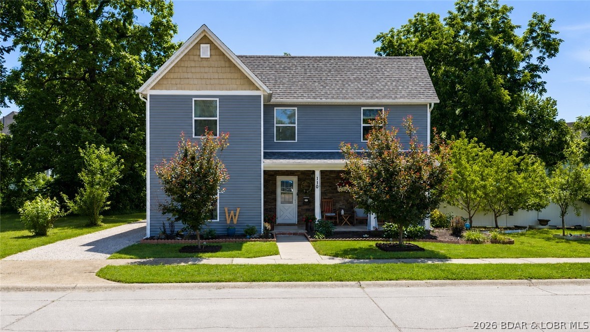 Charming and full of character, this beautifully updated 2-story home sits on a rare double lot in the heart of Eldon! Offering 3 bedrooms, 2 bathrooms, and over 1,700 sq. ft., this home perfectly blends classic charm with modern updates. The renovated kitchen features updated finishes and flows nicely into the dining area, while LVP flooring adds style and durability throughout much of the home. Natural light fills the inviting living spaces, and the original character and warmth of this turn of the century home remain beautifully intact. Step outside to enjoy the huge, fully fenced backyard with a privacy fence—ideal for pets, play, gardening, or entertaining. An expansive patio area provides the perfect place to relax or gather with friends and family, and there is plenty of room to spread out on the oversized lot. Conveniently located in the heart of Eldon, close to schools, parks, shopping, and everyday conveniences, this charming property offers the perfect combination of space, updates, and timeless appeal. Don’t miss this opportunity!