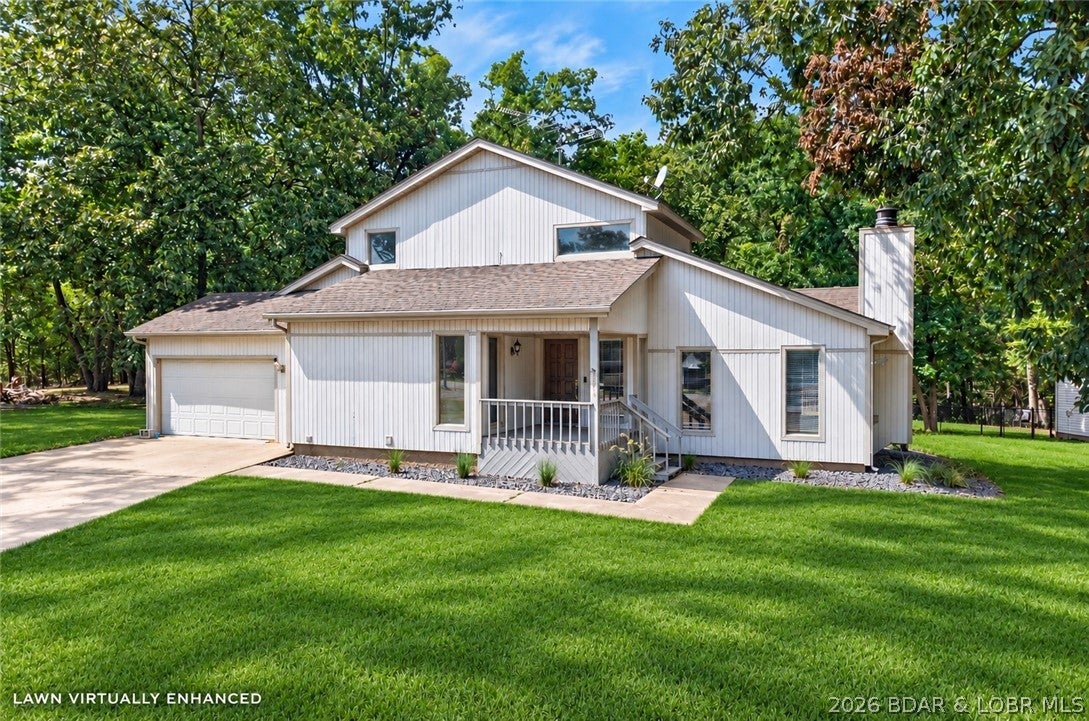 One of the best values currently available in Four Seasons! At $275,000, this updated 3-bedroom, 2-bath home offers nearly 1,500 sq ft, an attached 2-car garage, flat driveway, usable backyard, and access to the Four Seasons lifestyle—all without the price tag buyers often expect in this community. The home has been refreshed with updated bathrooms, decking, newer appliances, and a comfortable open layout highlighted by vaulted ceilings and a cozy fireplace. Step outside to your spacious yard that gives you room to entertain, relax, or simply enjoy having usable outdoor space at the Lake. The gentle corner lot and flat driveway are another major plus, especially in an area where steep approaches and limited parking are common. Owners also enjoy access to Four Seasons amenities including community pools, pickleball and tennis courts, fitness facilities, clubhouse, playgrounds, walking trails, interior lakes, and boat ramps. Whether you're looking for a full-time home or a weekend getaway, this property deserves a look. Updated, move-in ready, garage parking, lake privileges, and now offered at $275,000.