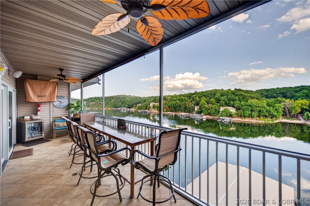 One of my favorites is backkkkk...Loch Haven Condo at Lake of the Ozarks but this time it has a makeover.  Top floor unit with a loft has easy elevator access, 4 bedrooms (loft non-conforming), 3 bathrooms and oh what a view off the screened in deck.  Located in what we loving call geriatric party cove and just a few minutes from Camdenton by land.  By water this one is near all the hot spots including Fish and Co, Larrys, The Cave, and NautiFish.  If you are looking for a condo that looks like home and feels like a vacation come take a look.  And yes, you can rent here but you won't want to.   Oh don't forget the slip with lift and 2 pwc drive on lifts.