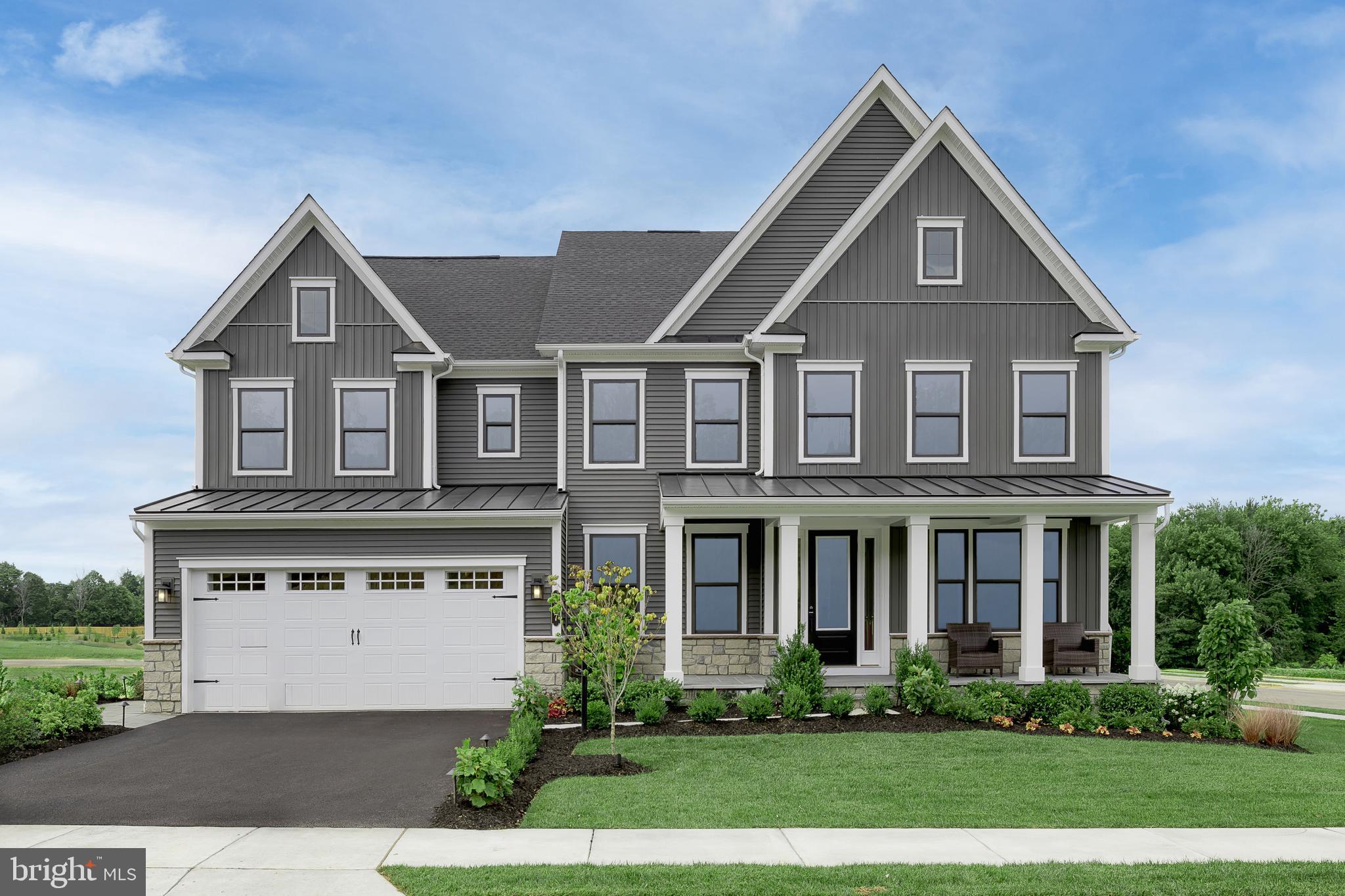 Maryland’s luxury builder, NVHomes, proudly returns to highly sought-after Upper Marlboro with the introduction of the elegant Monaco model at the beautiful Leeland community. This thoughtfully designed single-family home blends sophisticated architecture with modern comfort, offering spacious interiors, upscale finishes, and flexible living areas perfect for today’s lifestyle. Homebuyers can choose from expansive homesites within a community planned for resort-style amenities, creating a setting that feels like a private retreat while still being close to everything. This thoughtfully designed residence offers up to six bedrooms and up to five full baths, 9-foot ceilings on every level, and impressive 8-foot interior doors that create an airy, upscale feel throughout. The open layout includes formal and flexible living spaces, a spacious family room, and kitchen complete with quartz countertops, soft-close cabinetry, a large center island, and a butler’s pantry - perfect for entertaining. Bedroom configurations include walk-in closets, a Jack-and-Jill bath option, and a convenient second-floor laundry room. The luxurious primary suite serves as a private retreat with a sitting room, expansive walk-in closets, and a spa-inspired bath. A finished lower level offers the potential for even more living space, while a tankless water heater adds energy efficiency. Included appliances feature a GE refrigerator, double wall oven, hood vent, five-burner gas cooktop, microwave, and dishwasher, with optional Café upgrades available. Planned community amenities include a clubhouse and pool. Ideally located near shopping, restaurants, major commuter routes, and everyday conveniences, this home offers both tranquility and accessibility. Contact the builder for homesite availability, incentives details, and customization opportunities.