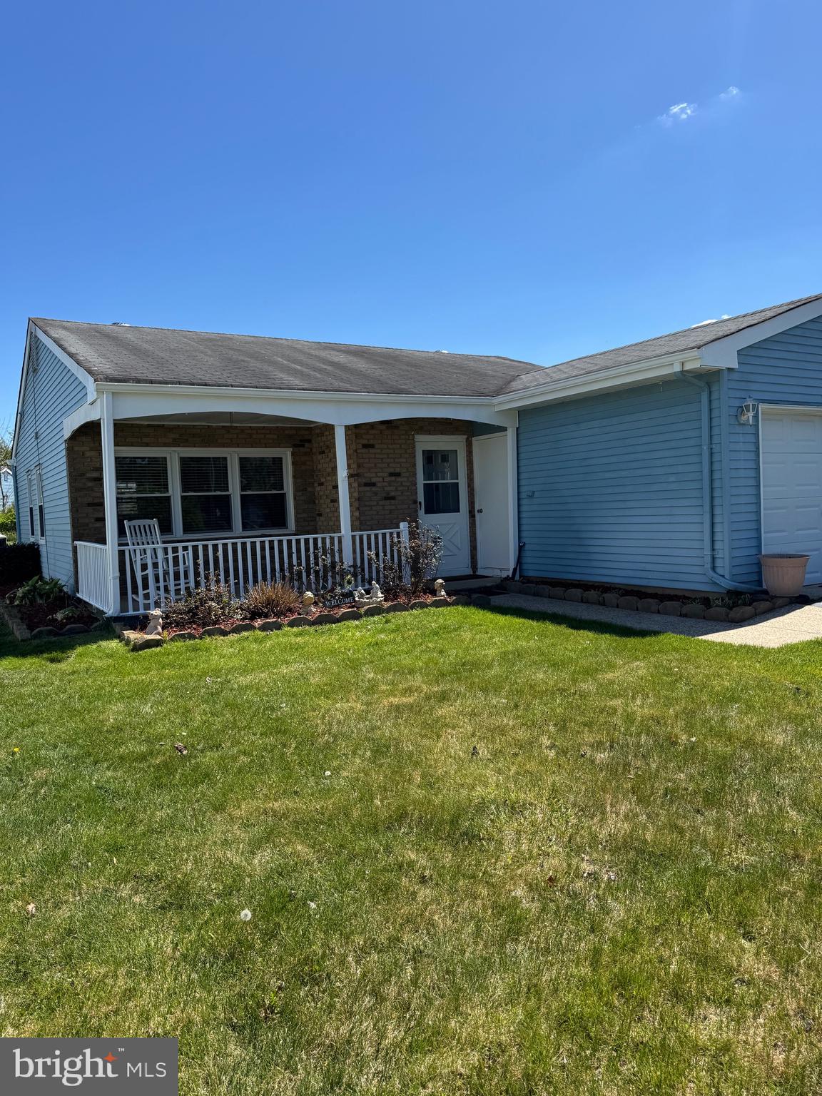 Don’t miss this sought-after Folcroft model nestled in the heart of Leisuretowne, a vibrant 55+ community known for its enjoyable, active lifestyle and wonderful amenities.
Relax on the cozy spacious front porch before stepping into a welcoming living room and spacious kitchen that greets you upon entry. This charming 2-bedroom home features a custom-styled walk-in shower and a fantastic sunroom addition overlooking a spectacular backyard complete with a storage shed—perfect for enjoying peaceful mornings or entertaining guests.
You’ll also appreciate the garage with additional storage space and convenient parking. With its prime location within the community, this home is the one you’ve been waiting for!
All existing appliances included. Property being sold as-is.