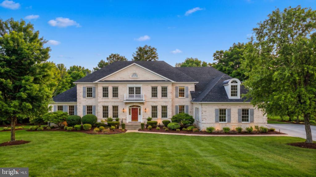 Welcome to your private 7.65 acre equestrian estate in Beacon Hill. This Renaissance “Grand Monet” model offers more than double the land of typical neighborhood listings—providing an exceptional acreage buffer with matured landscaping, true country serenity, and abundant natural light throughout. The home features numerous updates including HVAC systems, water heater, appliances, deck, hardwood flooring, carpet, fresh paint, and more. The gourmet kitchen impresses with new appliances, rich cabinetry, an expansive center island, open layout, and a butler’s pantry—perfect for everyday living and entertaining. A vaulted ceiling sunroom showcases beautiful natural views and flows seamlessly into the living and dining areas, each designed for gatherings with friends and family. All bedrooms are generously sized and include private en suite baths for comfort and privacy. The palatial primary suite offers a private sitting area, three walk in closets, and a spa like bath. Outdoors, the expansive backyard has been transformed into a private park with matured trees and a nature trail, complemented by three separate decks and balconies—ideal for memorable summer and autumn evenings in a peaceful, park like setting. The partially finished basement is ready for customization, featuring rough in plumbing for a full bath and bar, along with already completed HVAC, flooring, insulation, and electrical work. This serene 7.65 acre equestrian property offers supreme privacy with views of horses atop the hill and the amenities of a community golf courses and future club house, all while being just minutes from Leesburg’s historic district, outlet mall, shopping, restaurants, vineyards, and more.