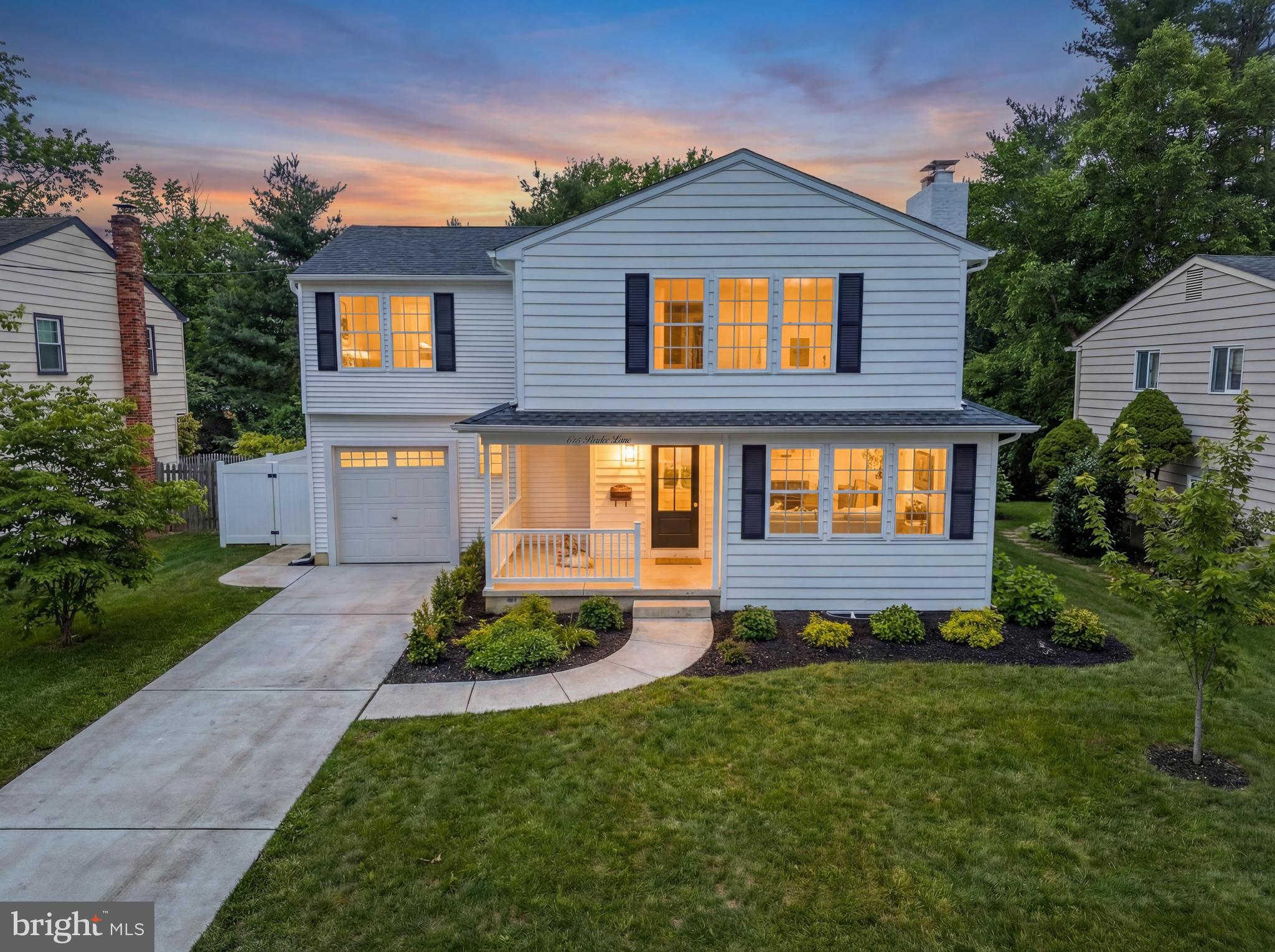 Nothing went untouched in this full renovation in Haddonfield, New Jersey. This thoughtfully redesigned 4 bedroom, 2.5 bath home has wide plank white oak floors run throughout the home, creating a warm and cohesive feel across the open living spaces. The main living room centers around a beautiful stone fireplace with custom built-ins, filling the space with natural light from large windows and creating a comfortable place to gather.

The kitchen was designed for everyday living and entertaining, featuring a large quartz center island with seating, custom cabinetry, stainless steel appliances, and a classic tile backsplash. The open layout flows seamlessly into the dining and living areas, making the space feel bright and connected.

Upstairs you’ll find four well-sized bedrooms, including a beautifully finished bathroom with marble-style tile, glass shower enclosure, and brass fixtures that give the space a clean, modern feel. A convenient second-floor laundry adds practicality to the home’s thoughtful layout.

The fully finished basement with excellent ceiling height provides additional living space perfect for a playroom, media room, or home gym.

Outside, enjoy a quiet backyard with a patio, ideal for relaxing or entertaining, all set within one of Haddonfield’s most convenient neighborhoods.

A rare opportunity to own a completely reimagined home in Haddonfield, where design, craftsmanship, and location come together.