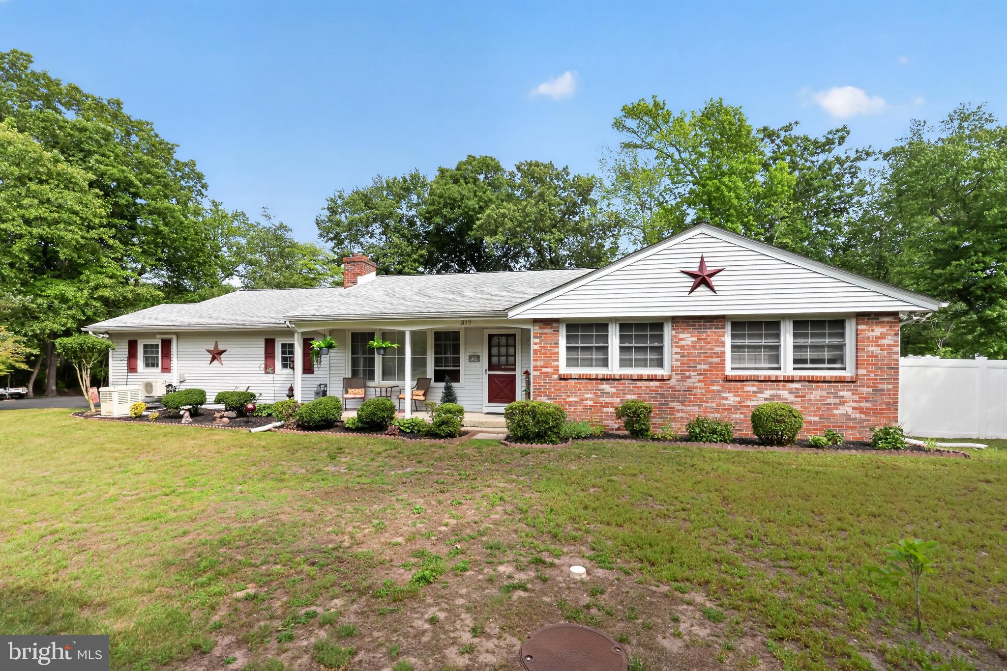 Welcome to your dream retreat nestled in the serenest landscape in Voorhees! This charming 3-bedroom, 1.5-bath rancher offers almost 2,000 square feet of living space, perfectly combining comfort and functionality. The heart of this pristinely maintained home features a cozy living area that flows seamlessly into a well-appointed kitchen, providing ample space for culinary adventures. Behind the dining area is a 4-seasons room perfect for morning coffee or evening cocktails, and adjacent to the kitchen on the other side is another den, easily useable as a TV room, playroom or home office. 

Now step outside to discover your own private oasis! The expansive 1.9-acre lot includes a large deck and a beautifully landscaped rear yard, perfect for entertaining or simply enjoying the fresh air. The home abuts beautiful Kresson Lake, making the included nearby gazebo an idyllic spot for morning coffee or sunset reflections. 

For those with hobbies or a need for extra storage, the huge 2.5-car garage equipped with electricity is a car enthusiast's or hunter's dream, providing the perfect space for projects, gear, and vehicles. The long driveway offers plenty of parking, making it easy to welcome guests.

Located within the highly sought-after Voorhees school system, this home ensures access to quality education for your family. With a meticulously maintained septic system and well, you can enjoy the peace of mind that comes with responsible living. This property truly embodies a serene and private lifestyle, away from the hustle and bustle yet conveniently close to all that Voorhees has to offer.

Don't miss this rare opportunity to own a slice of paradise where comfort meets nature. Schedule your private tour today and experience the charm of this remarkable home!